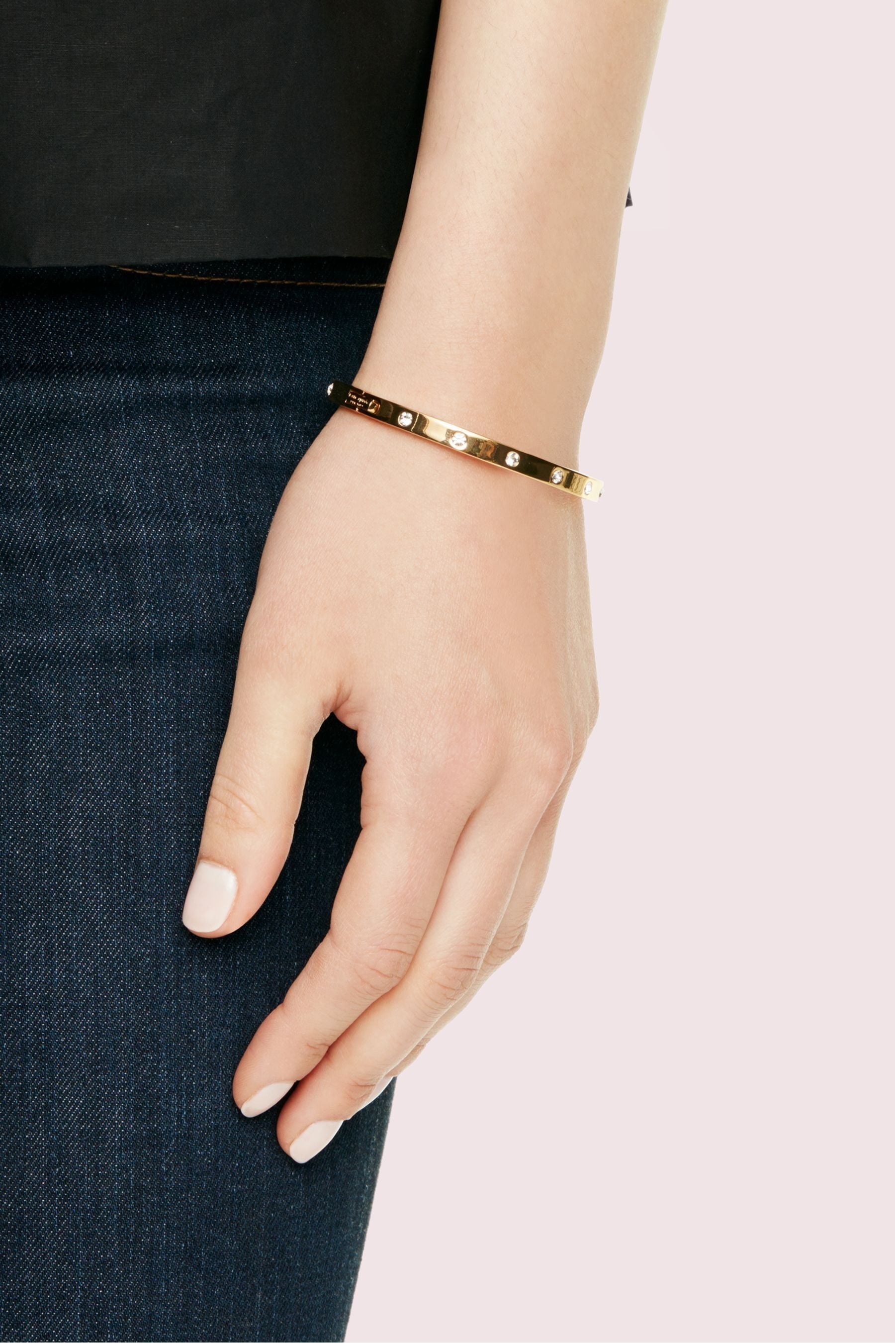 kate spade new york Set in Stone Hinged Bangle