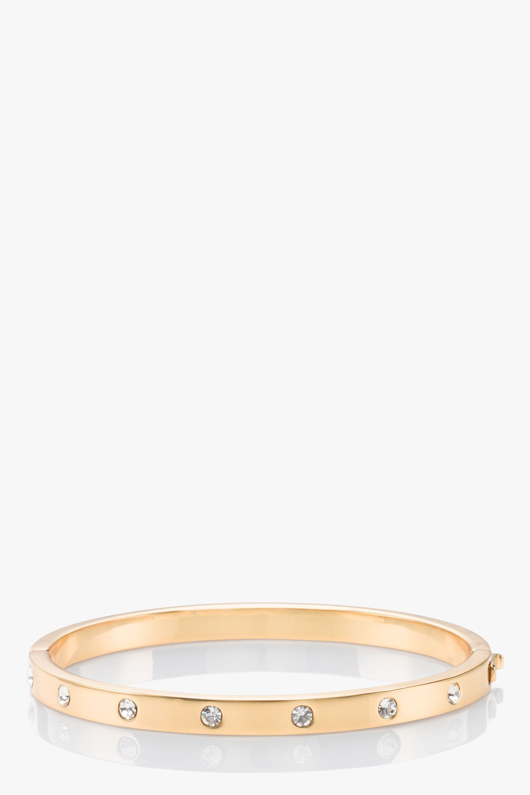 Kate spade set in stone hinged bangle silver sales