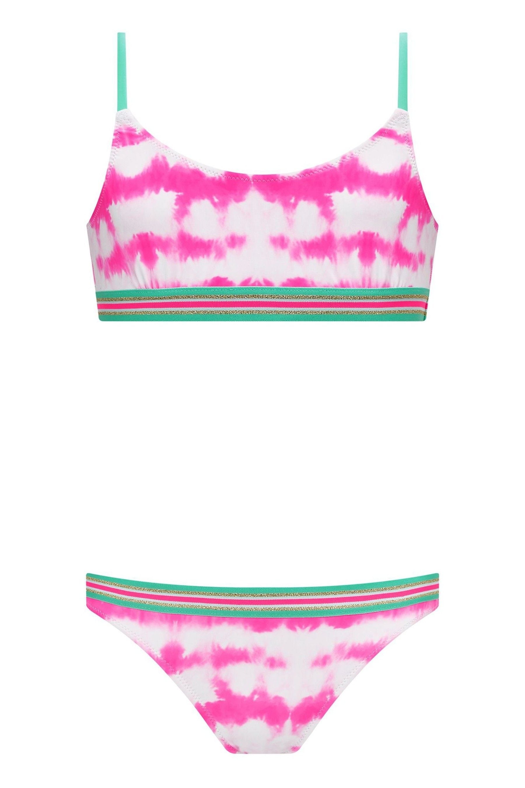 Neon tie dye bikini online