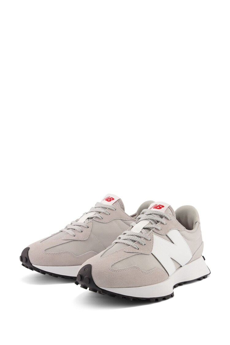 New Balance Grey Mens 327 Trainers - Image 6 of 11