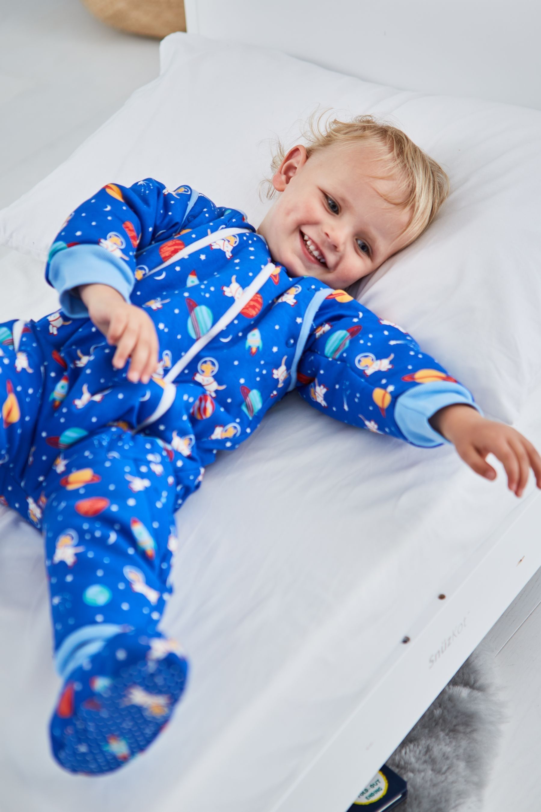 Buy JoJo Maman Bebe Space Glow in the Dark Dog Print 2.5 Tog Sleep Snuggler from the Next UK online shop