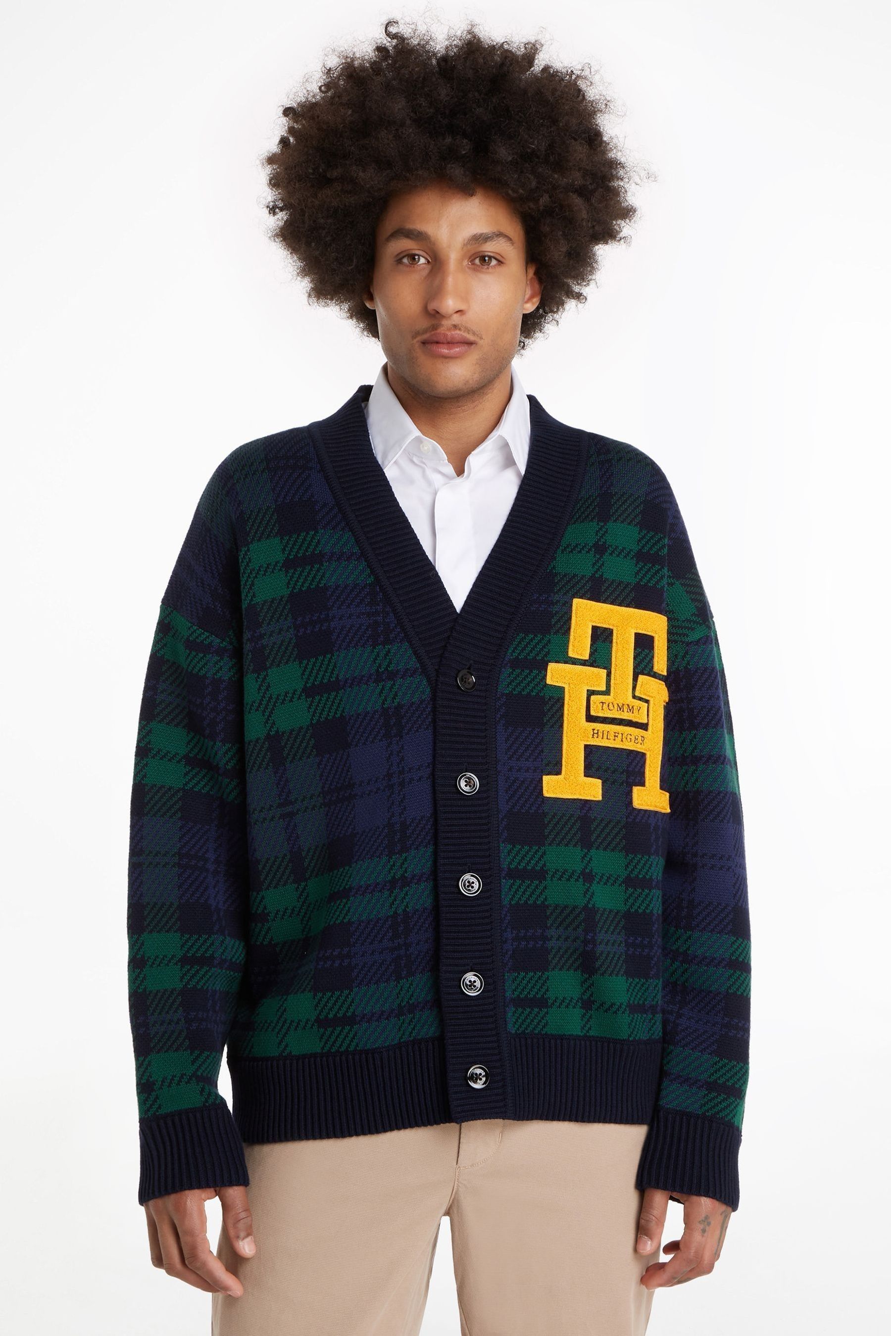 Tommy hilfiger cardigan mens on sale