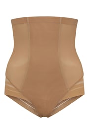 Bye Bra Nude Powermesh High Waist Briefs - Image 1 of 5