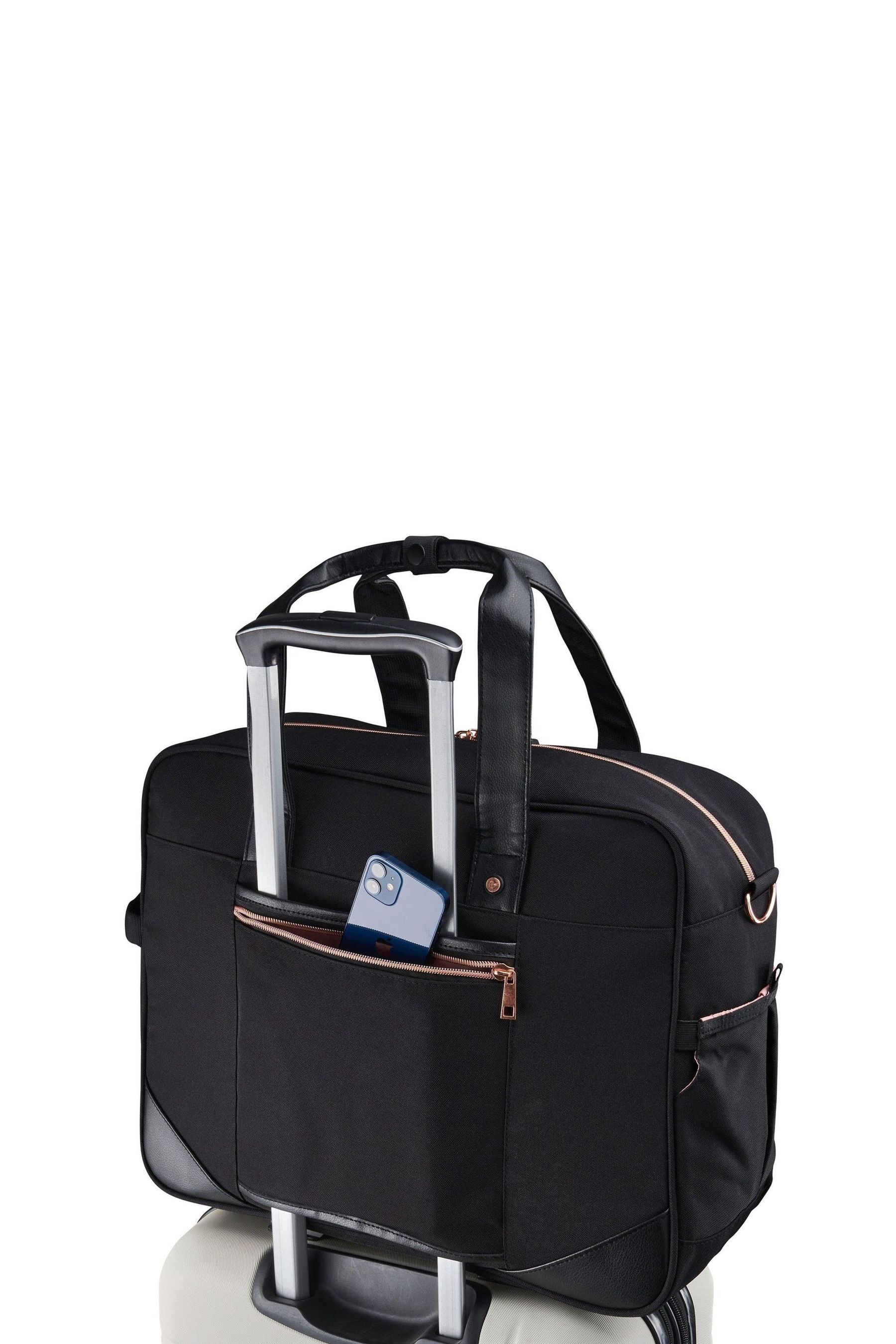 Womens Cabin Max Vela 30L Ladies Tote Holdall Bag Black
