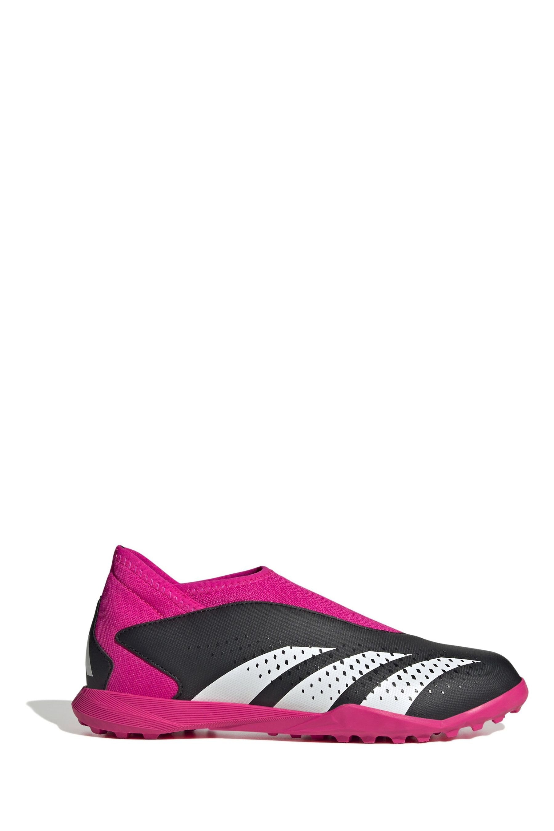Buy adidas Black Kids Predator Accuracy.3 Laceless Turf Football Boots from Next Luxembourg