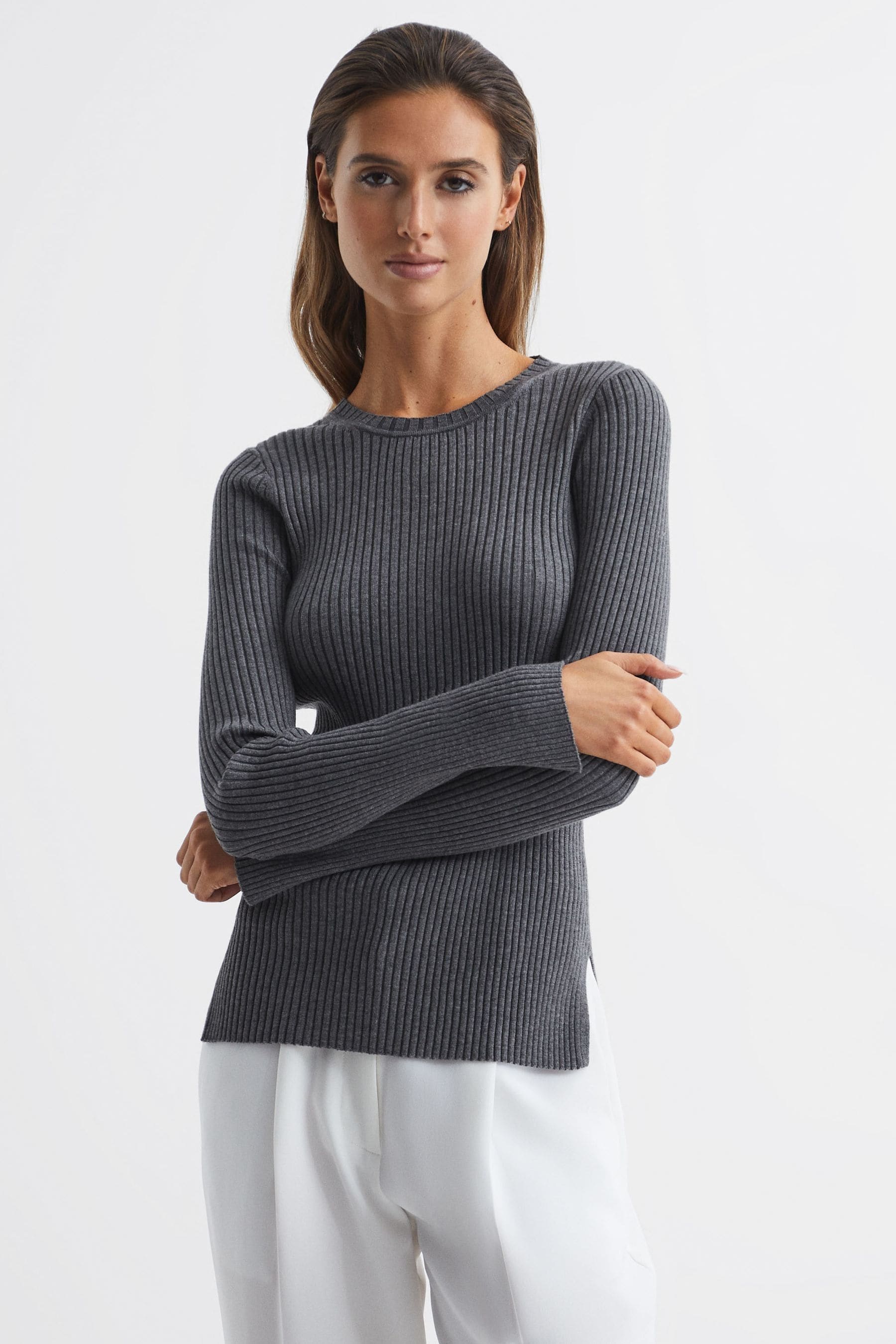 Split sleeve jumper deals