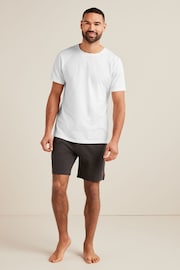Navy Blue/Grey/Black Lightweight Shorts 3 Pack - Image 10 of 15