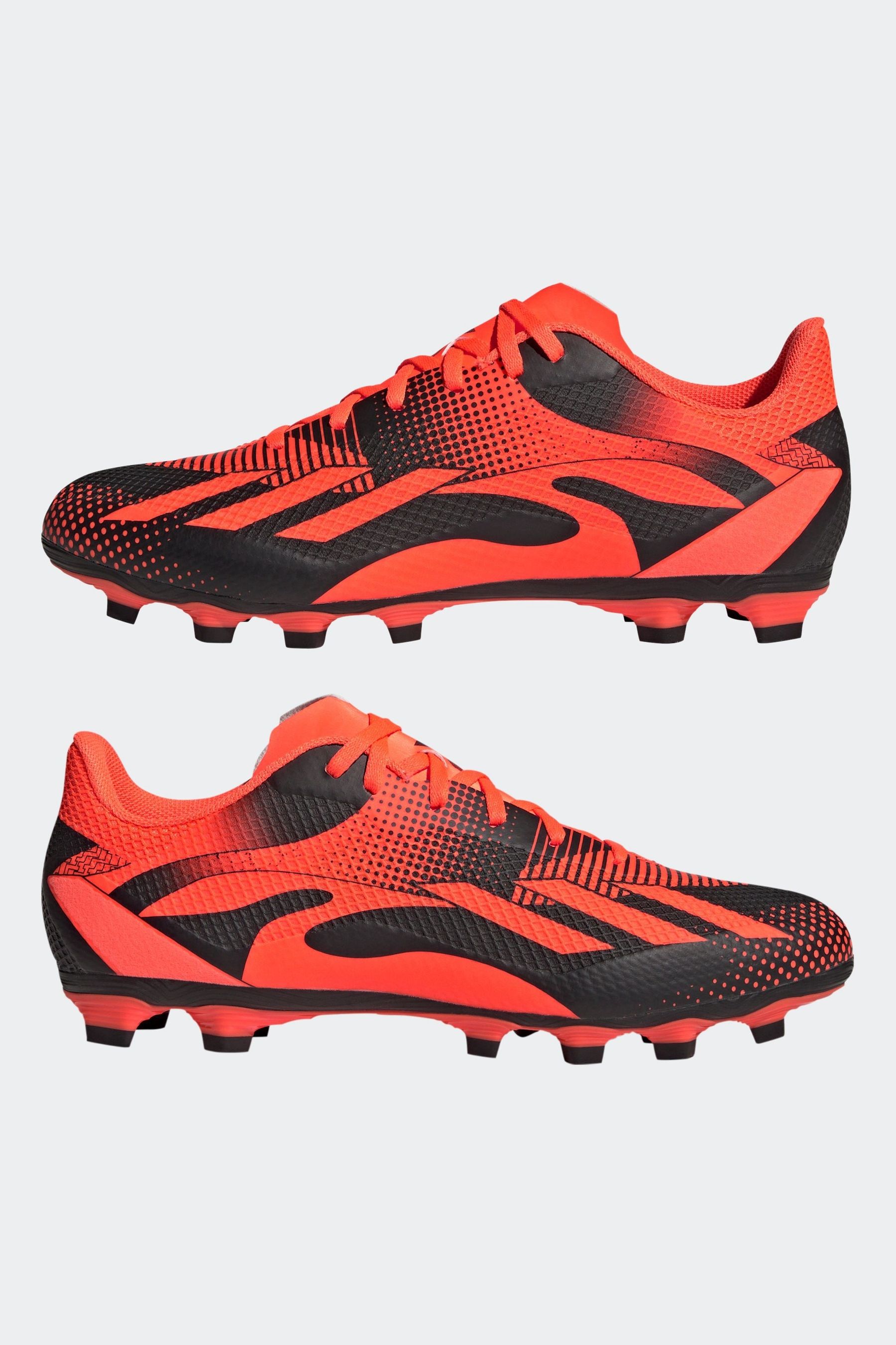 Orange football boots adidas clearance