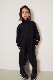 Black Waterproof Puddlesuit (12mths-10yrs) - Image 1 of 7