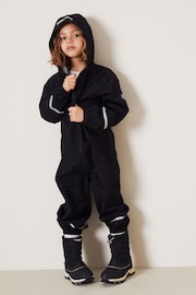 Black Waterproof Puddlesuit (12mths-10yrs) - Image 2 of 7