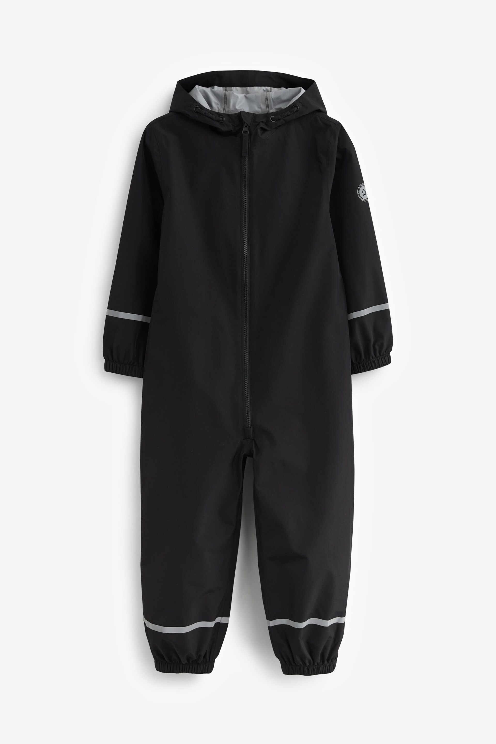 Black Waterproof Puddlesuit (12mths-10yrs) - Image 6 of 7