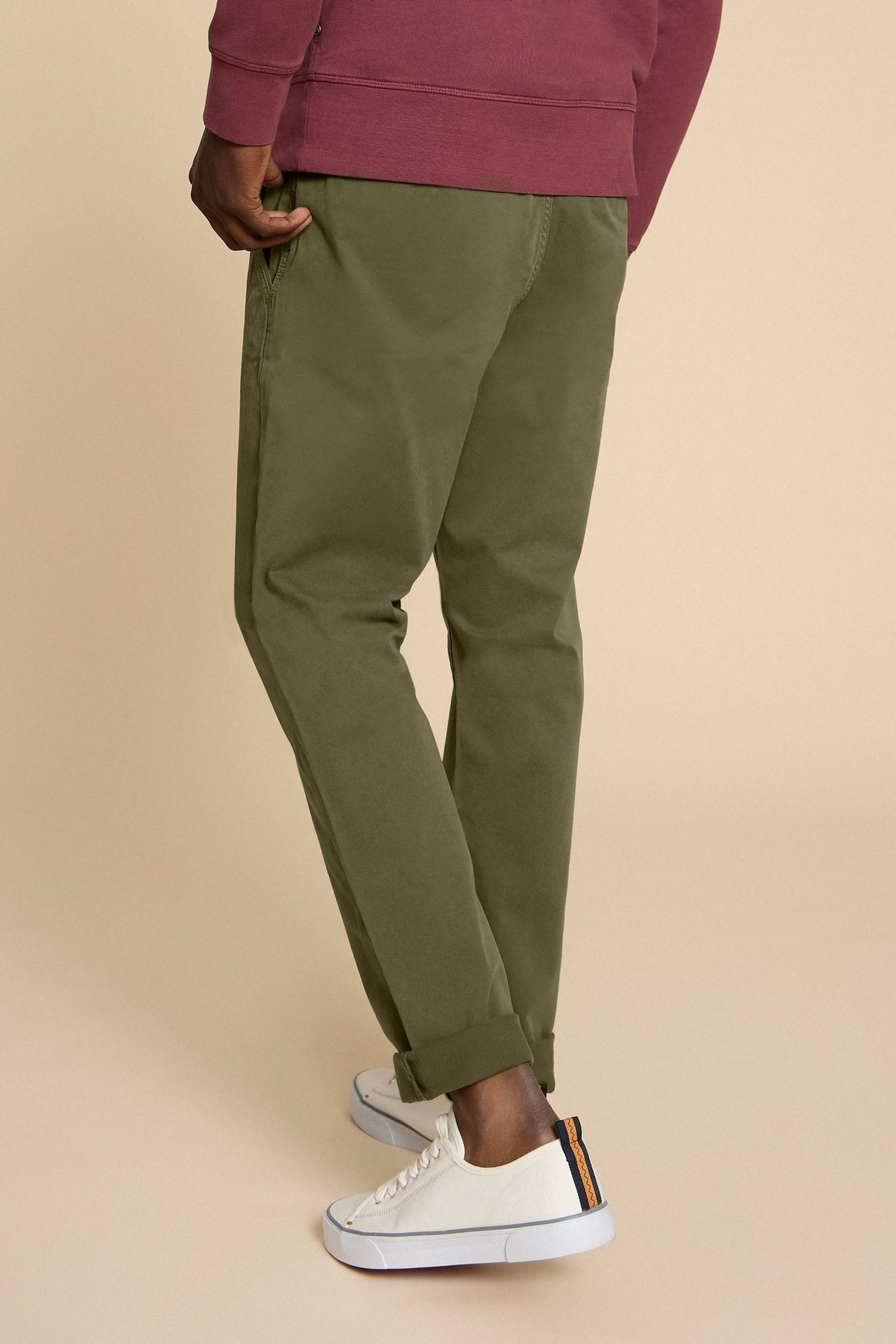 White Stuff Green Sutton Organic Chino Trousers - Image 2 of 6