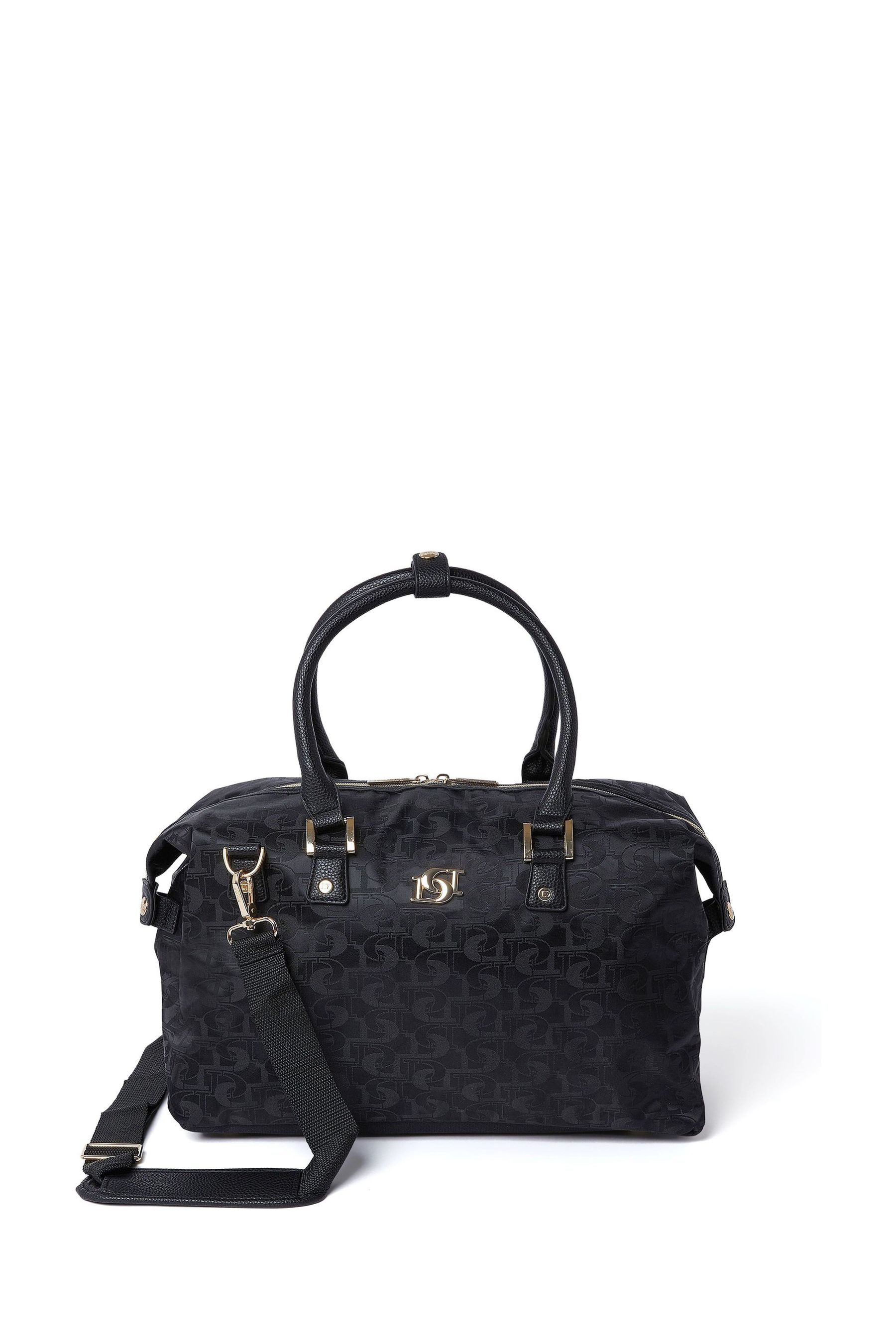 Buy Dune London Black Oriel Monogram Holdall from the Next UK online shop