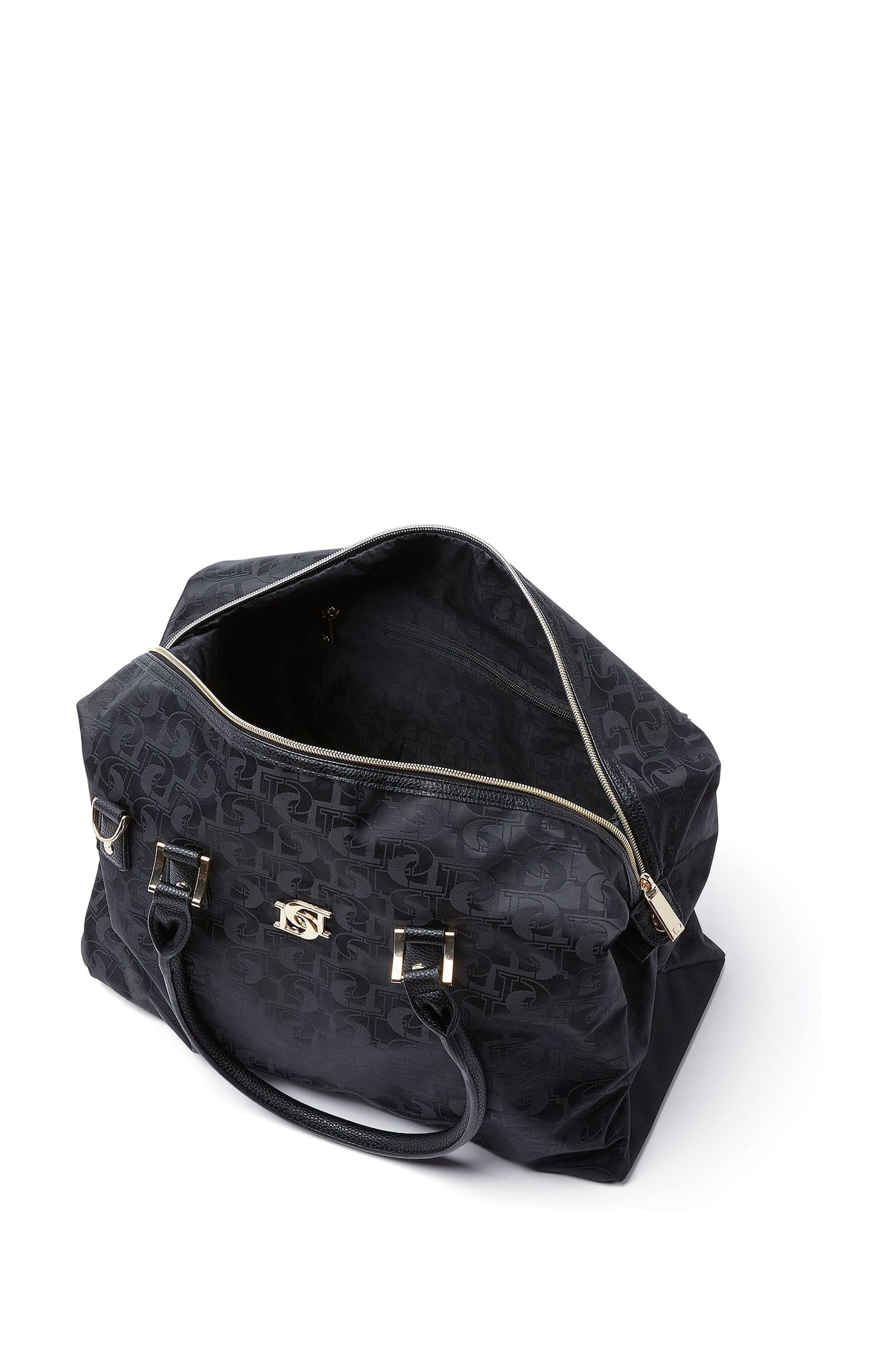 Buy Dune London Black Oriel Monogram Holdall from the Next UK online shop