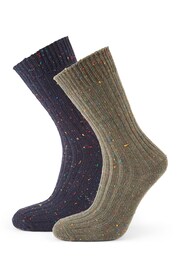 Tog 24 Blue Opora Socks 2 Packs - Image 1 of 2