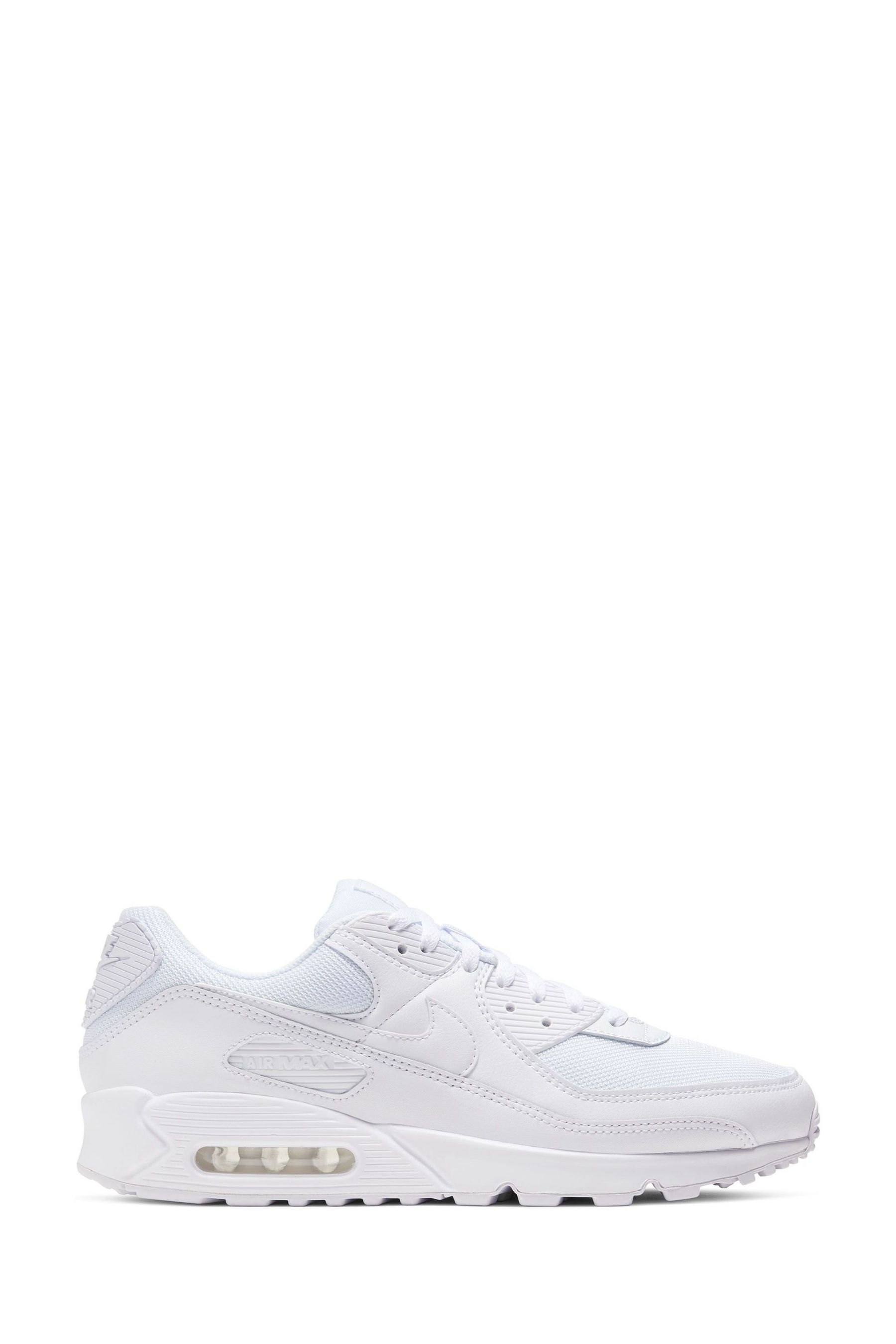 Buy Nike White Air Max 90 Trainers from Next Germany