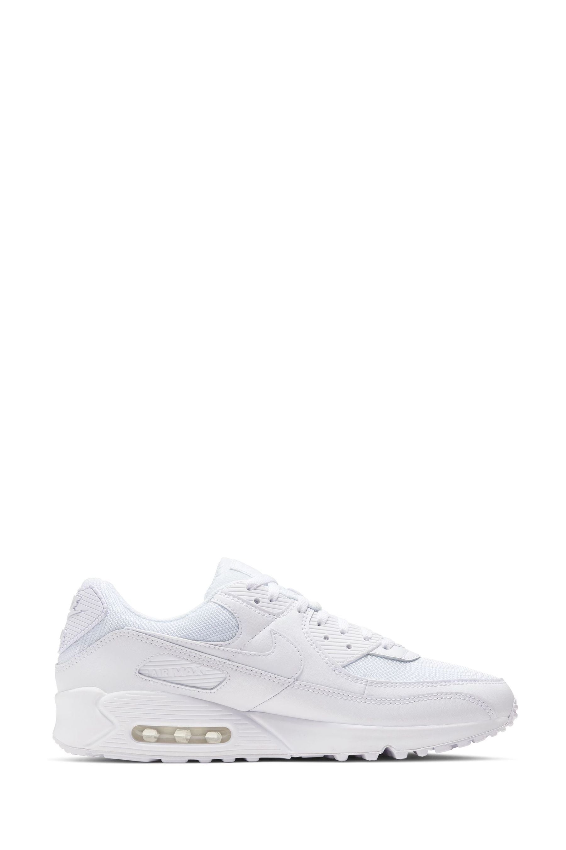 Mens white 'air max 90 trainers top