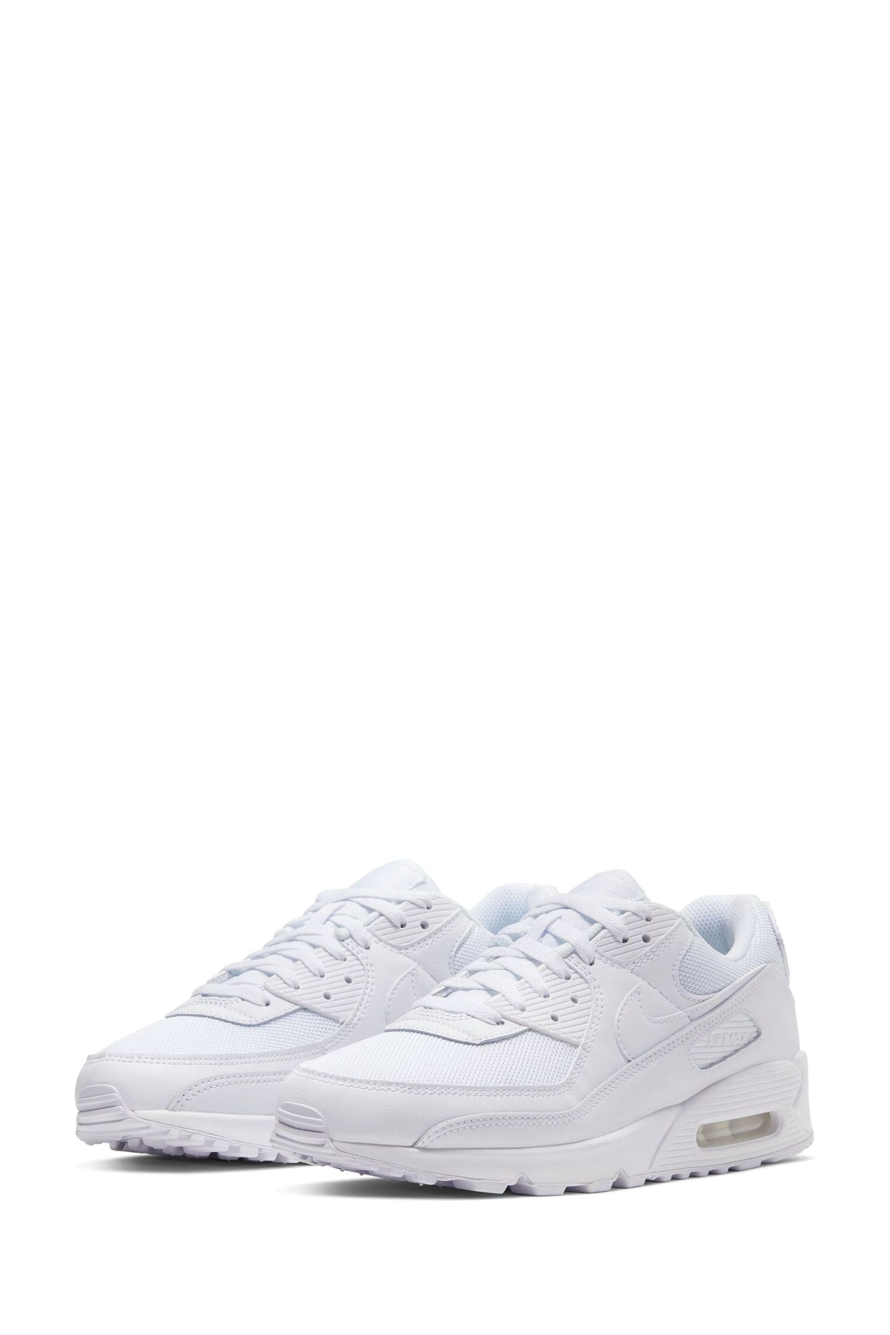 Buy Nike White Air Max 90 Trainers from the Next UK online shop
