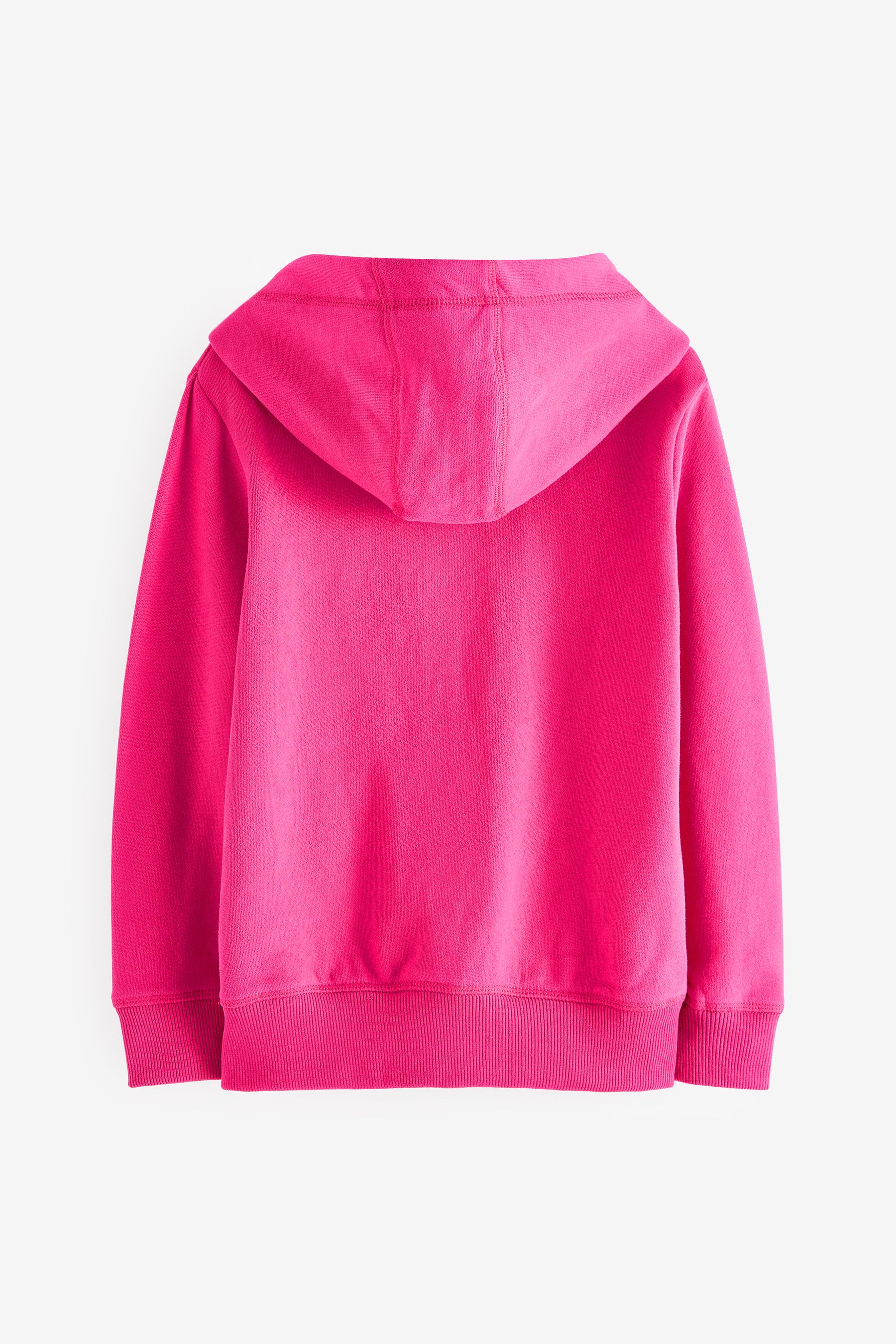Hot pink zip up jacket clearance