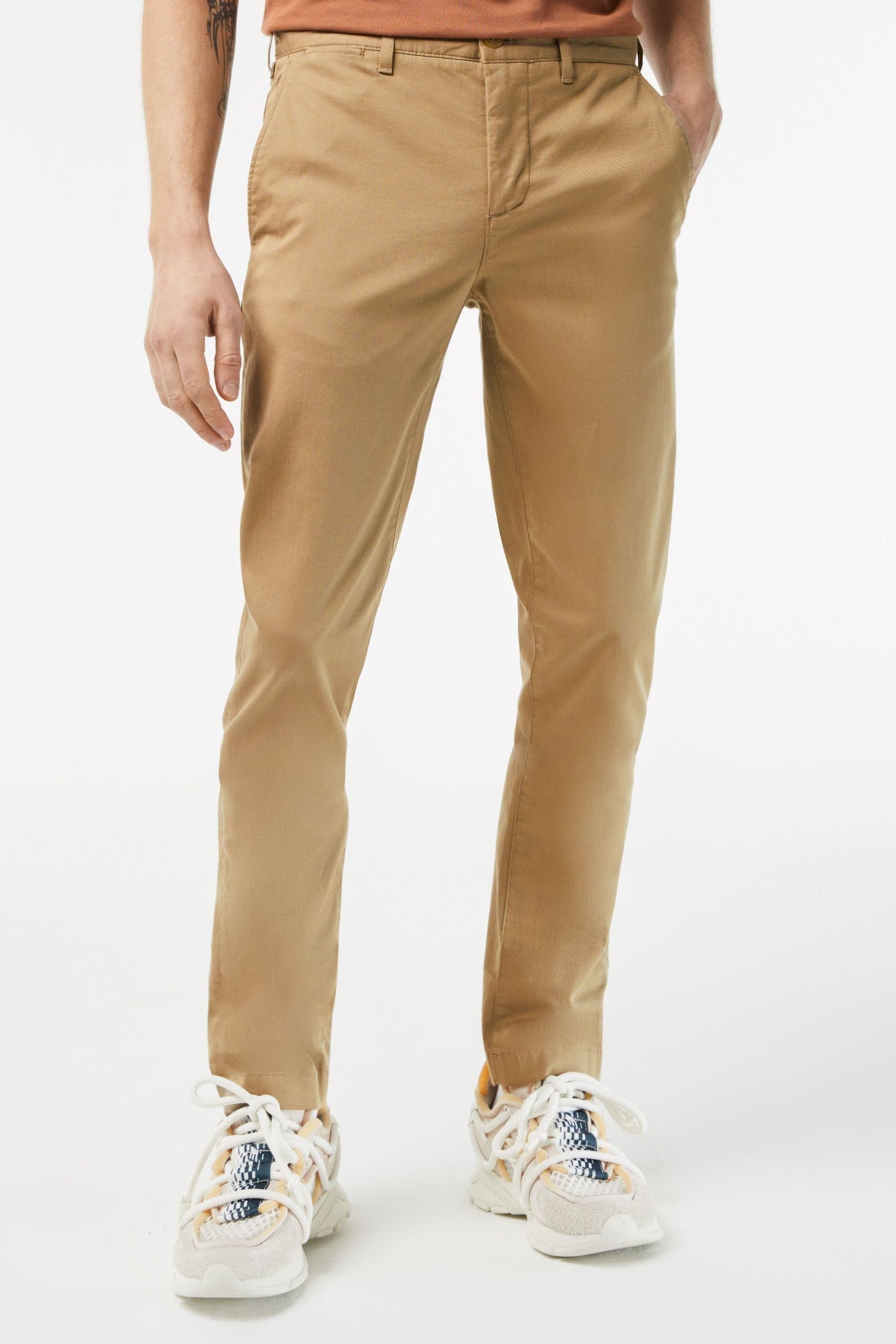 Lacoste chino trousers deals