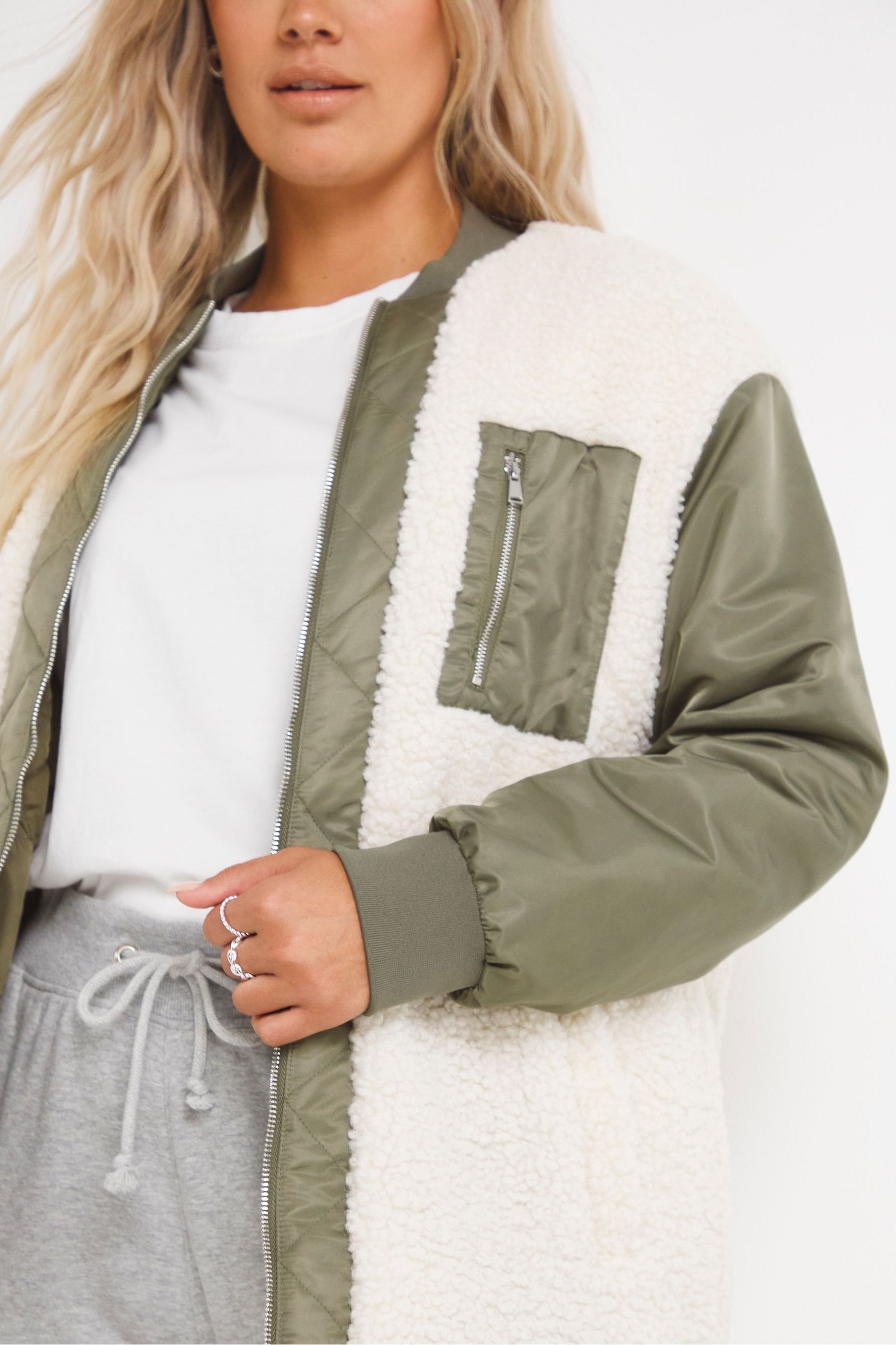 Simply be bomber jacket top