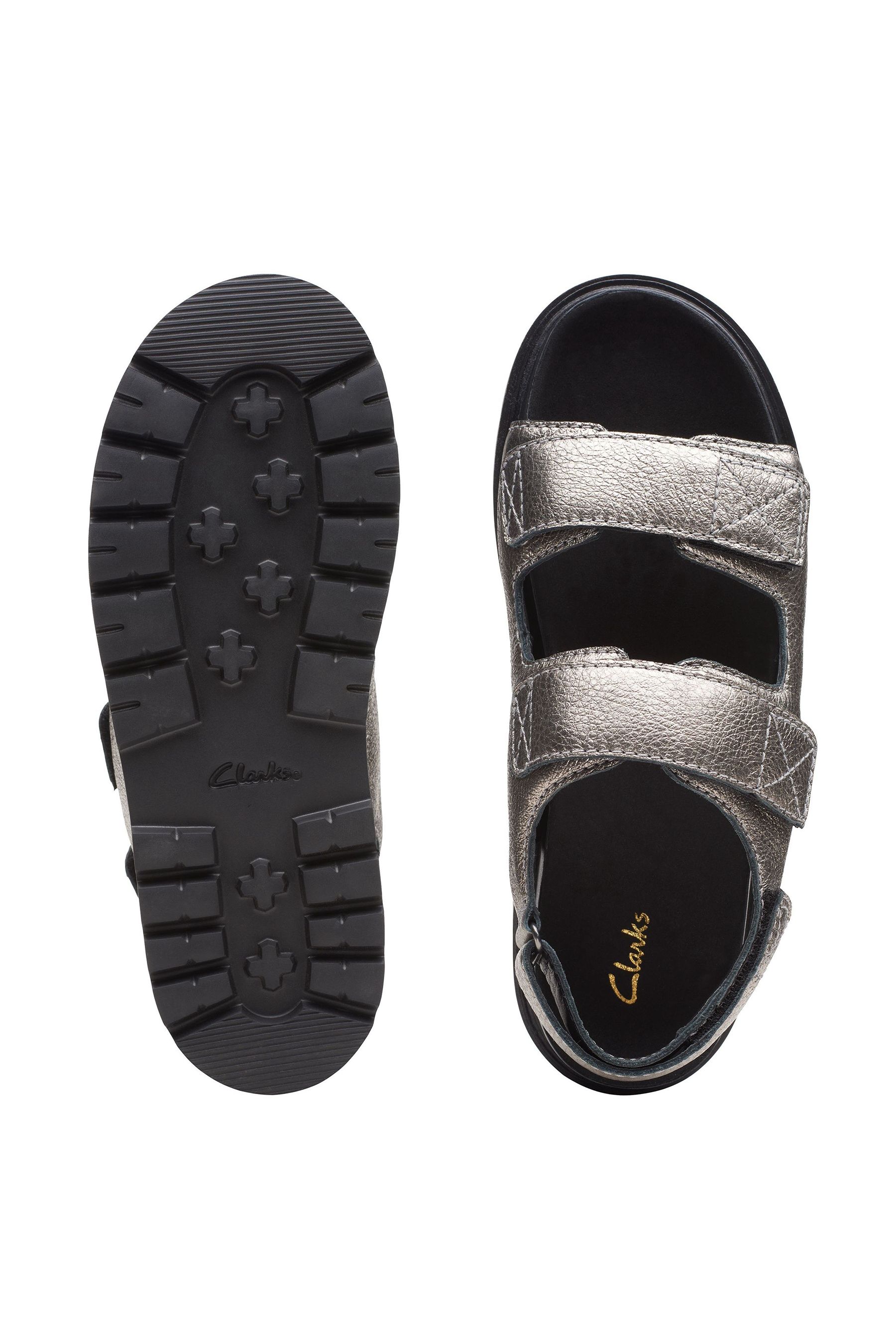 Buy Clarks Grey Orianna Sea Sandals from Next Lithuania