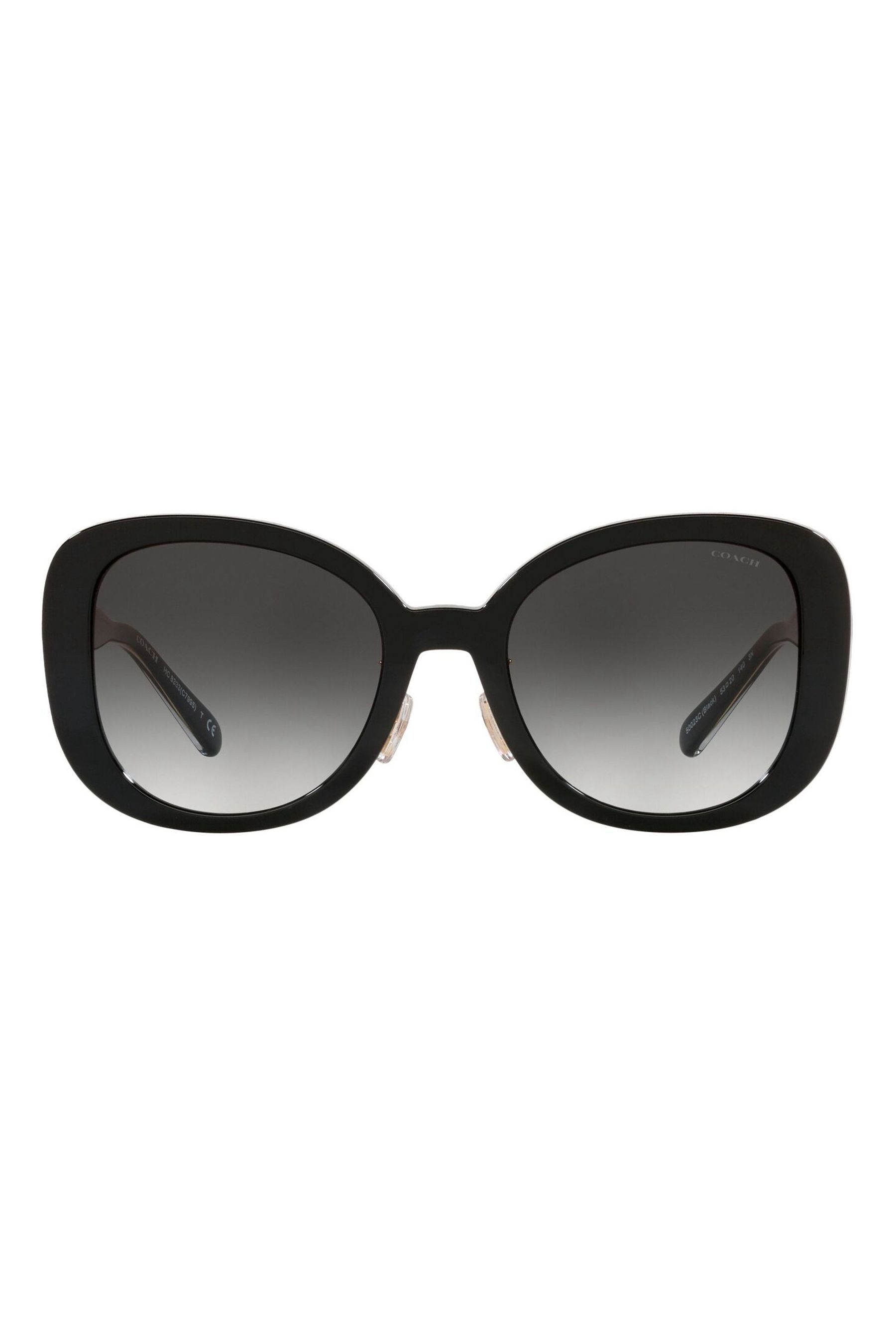 Buy Coach Black C7995 Oversized Sunglasses from the Next UK online shop