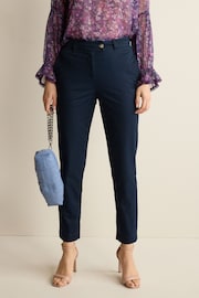 Navy Blue The Ultimate Cotton Rich Chino Trousers - Image 2 of 4