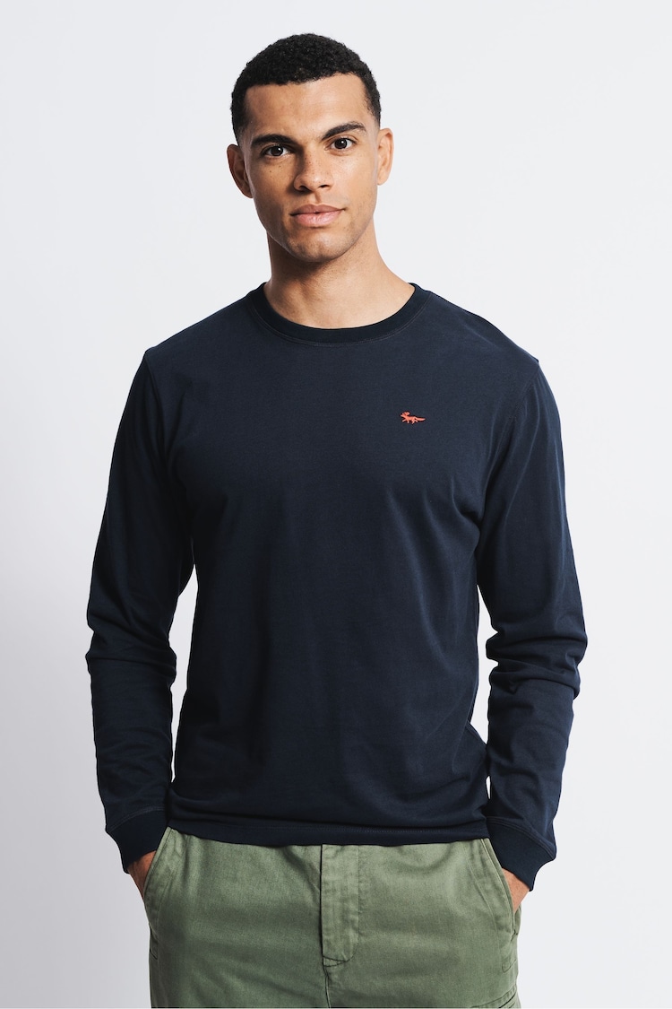 Aubin Buttermere Cotton Long Sleeve T-Shirt - Image 1 of 4