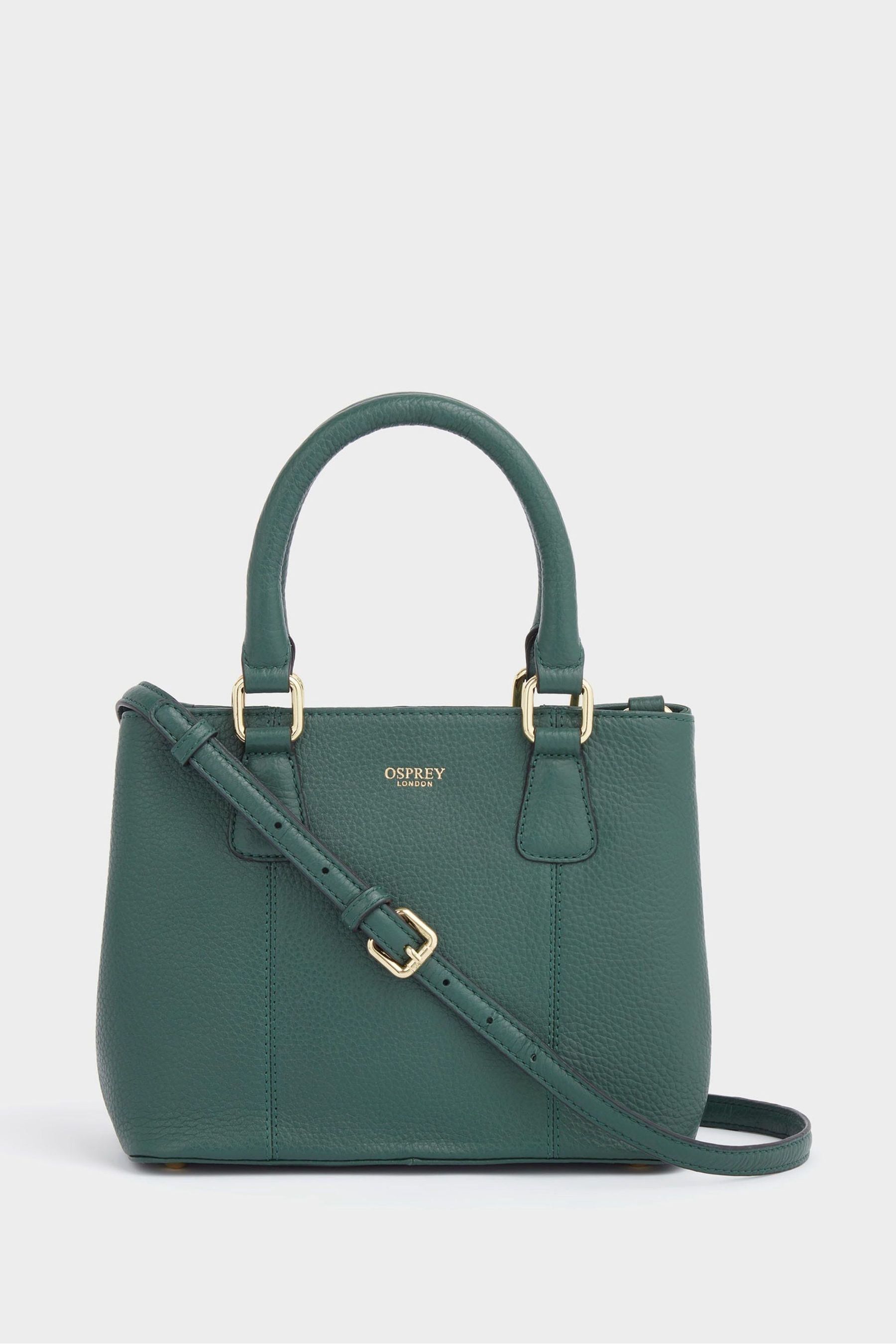 OSPREY LONDON The Mini Adaline Leather Grab Bag