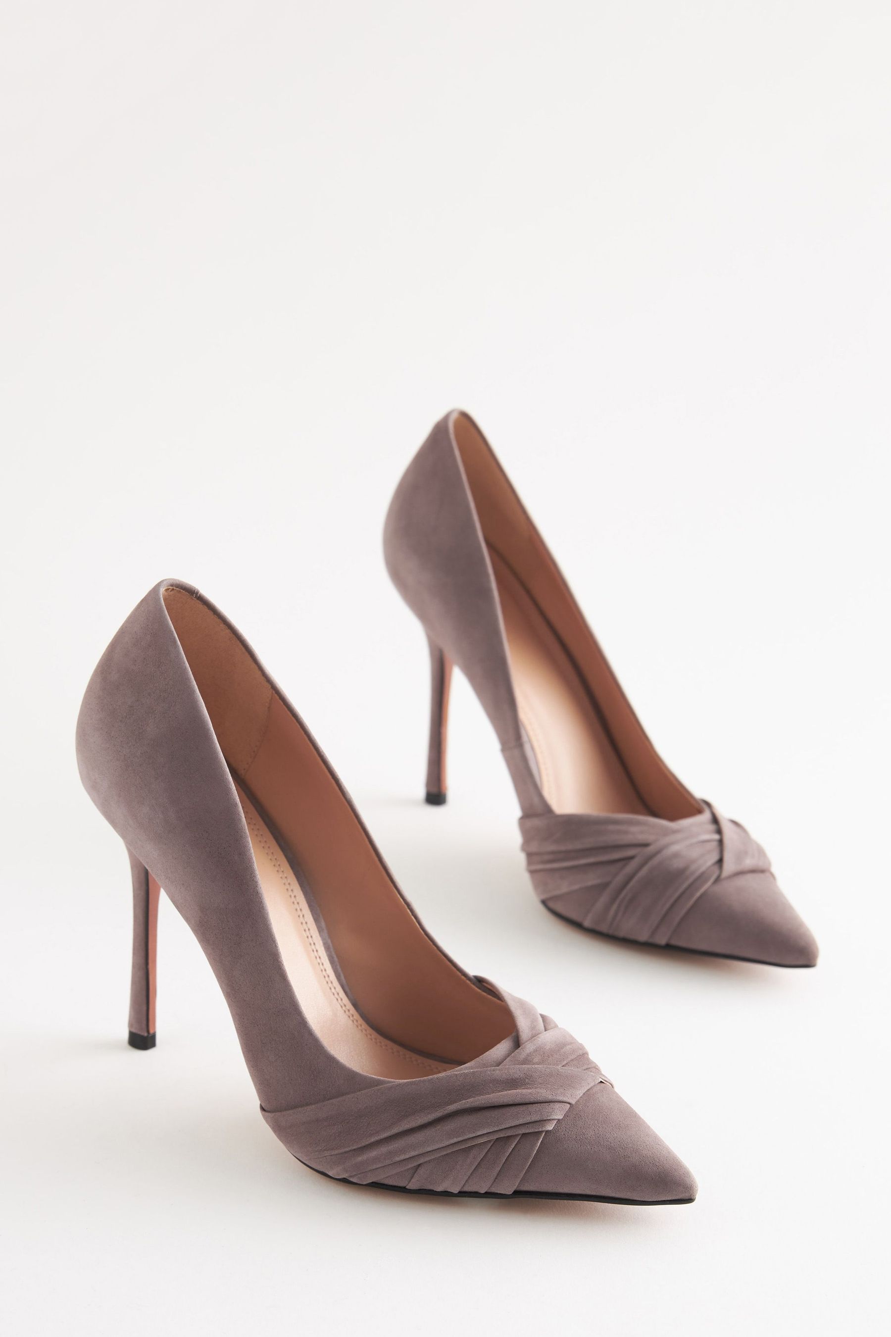 Buy Taupe Signature Forever Comfort Twist Court Shoes from Next Luxembourg