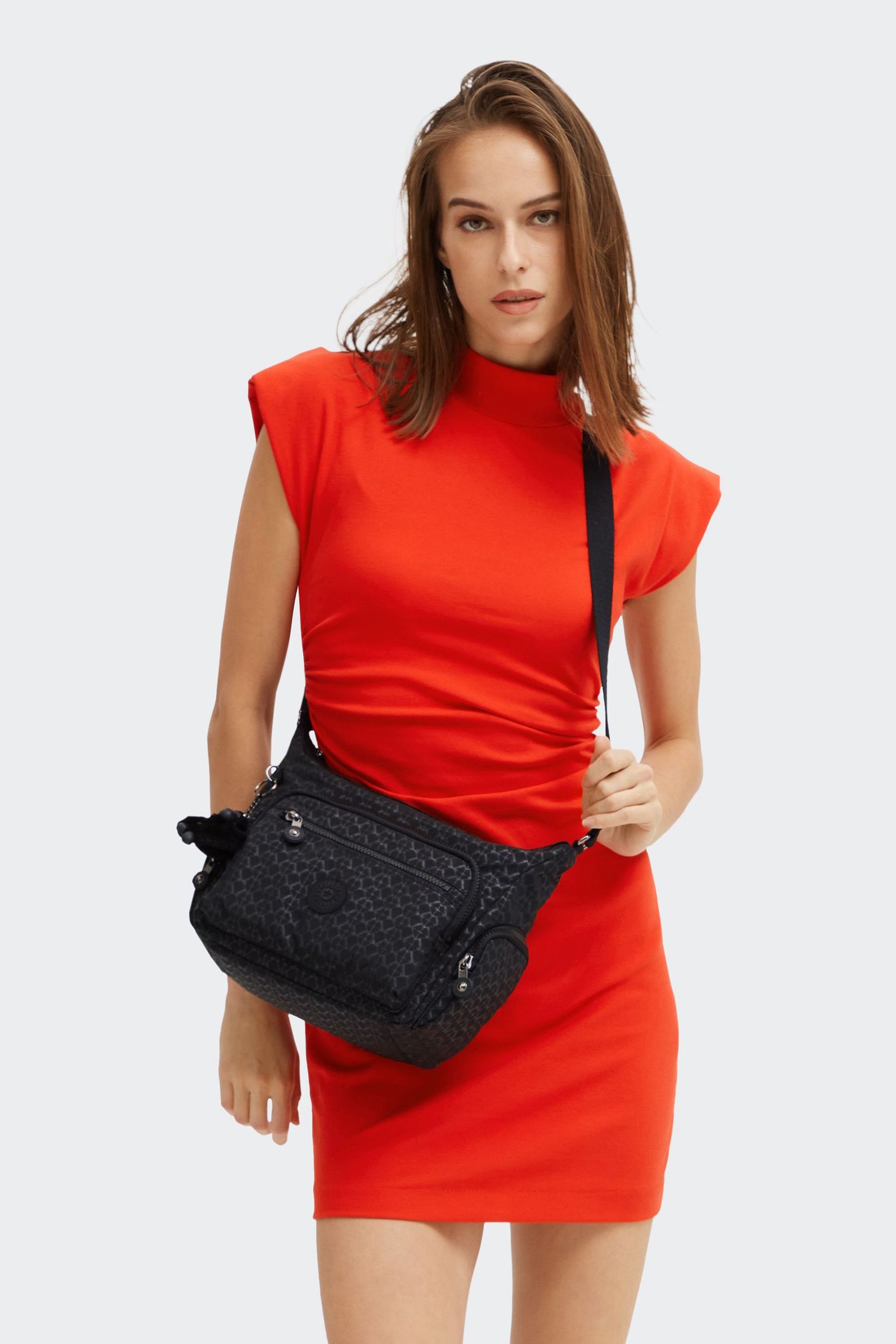 Kipling red cross body bag top