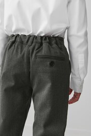 Clarks Grey Senior Boys School Straight Leg Trousers - Image 6 of 7