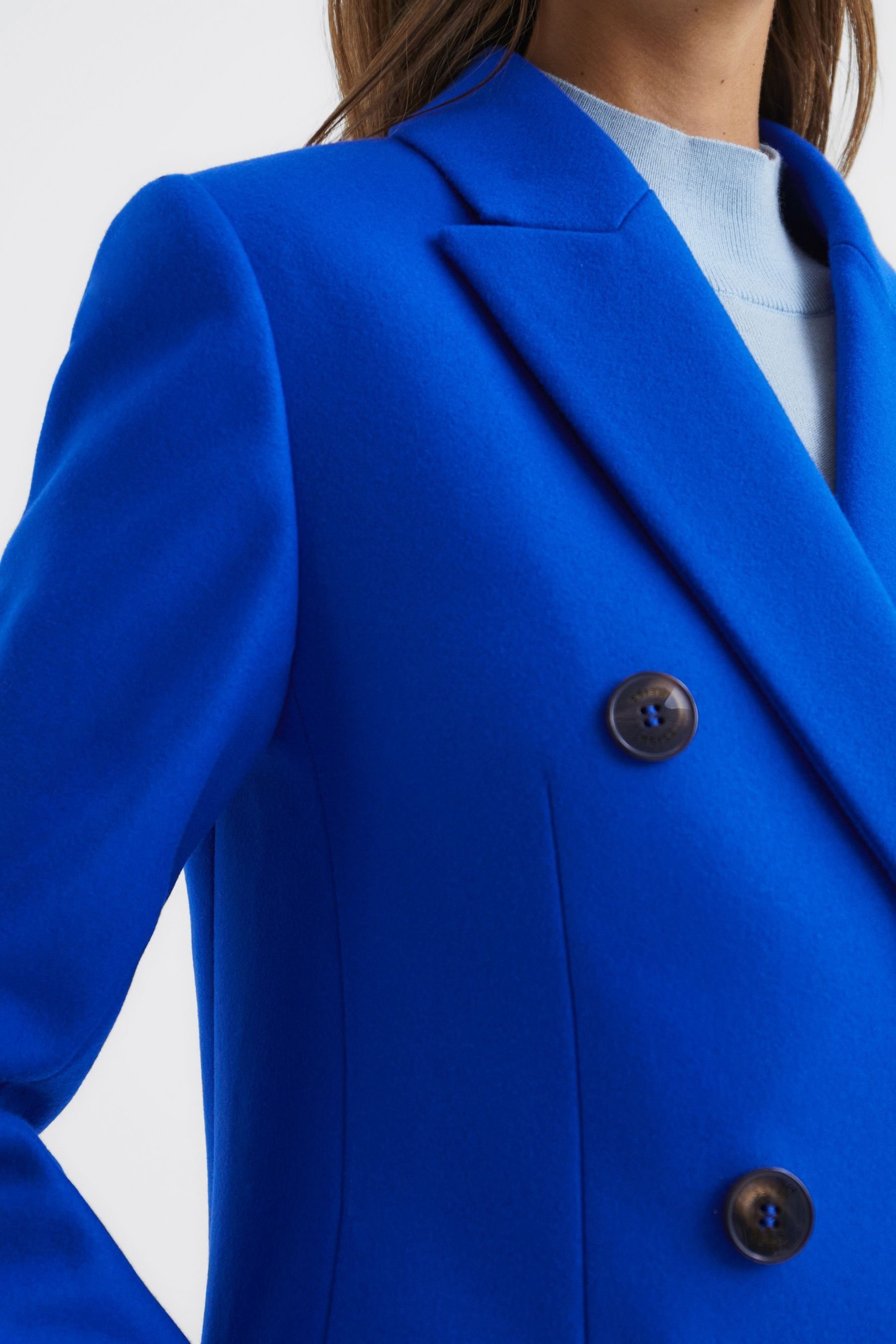 Bright blue peacoat clearance