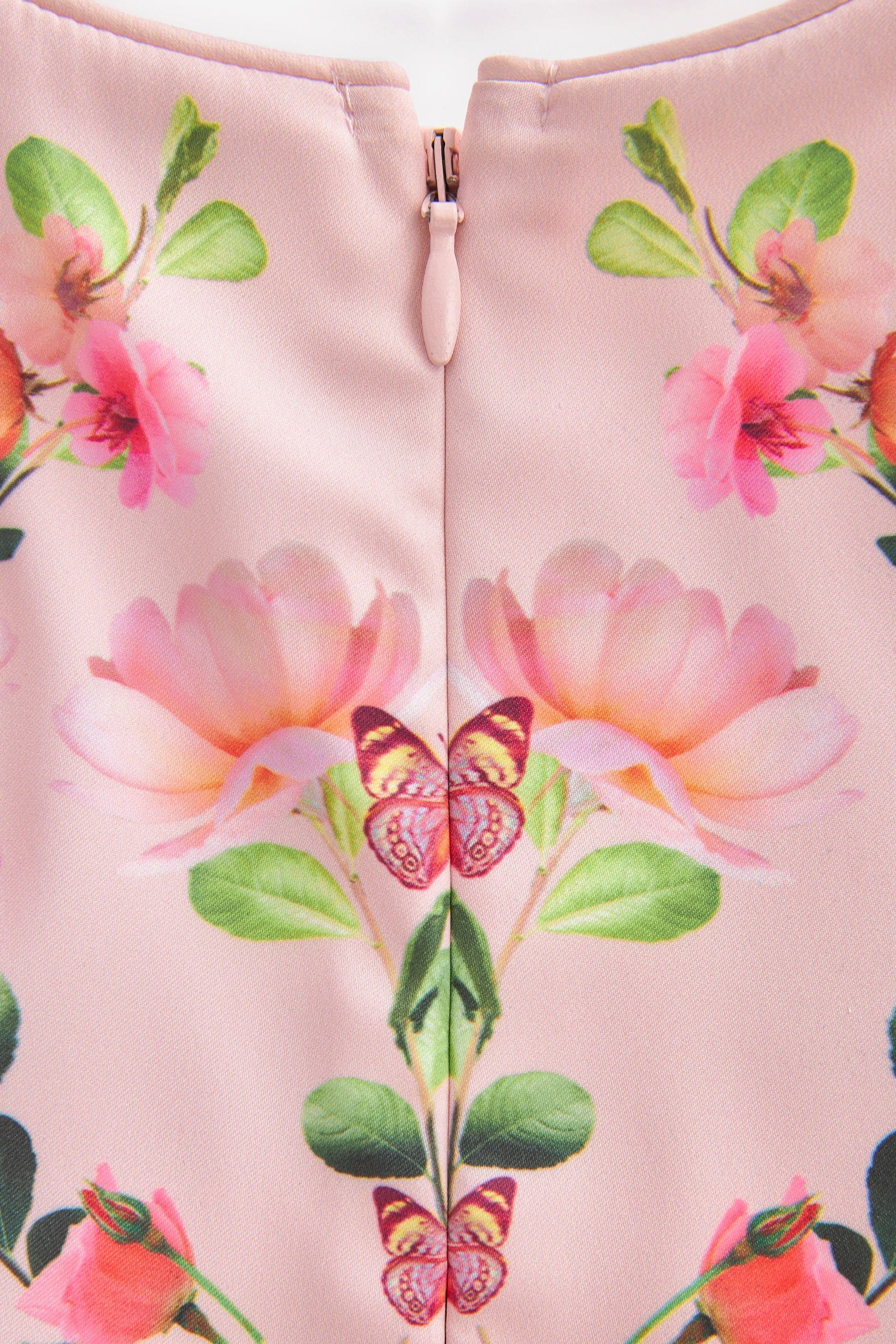 Buy Baker by Ted Baker Pink Mirrored Floral Dress from Next Austria