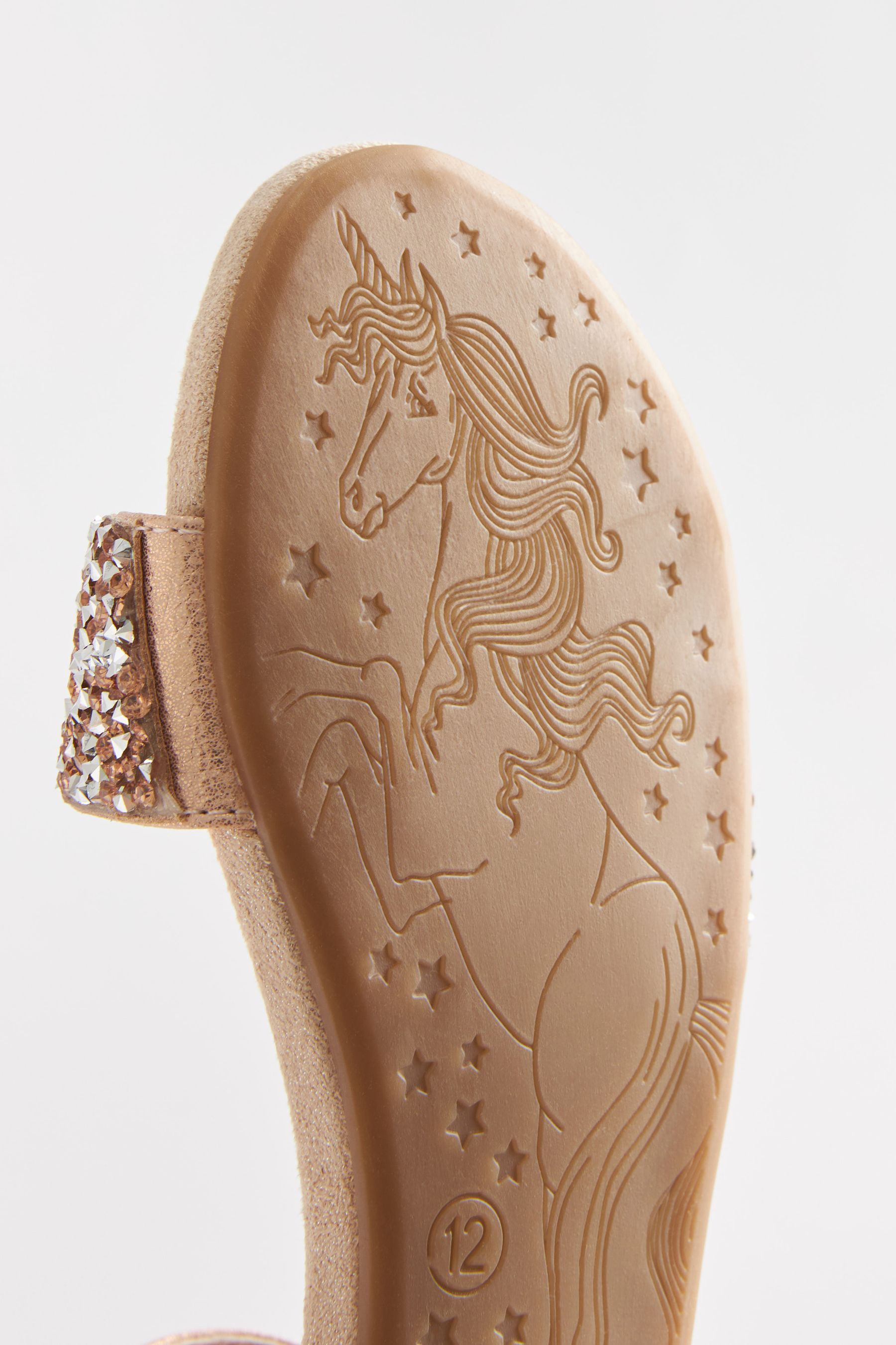 Buy Rose Gold Crystal Occasion Jewel Sandals from Next Luxembourg