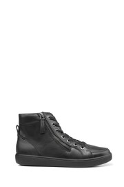 Hotter Black Regular Fit Hotter Rapid Black Lace-Up/Zip Boots - Image 1 of 4