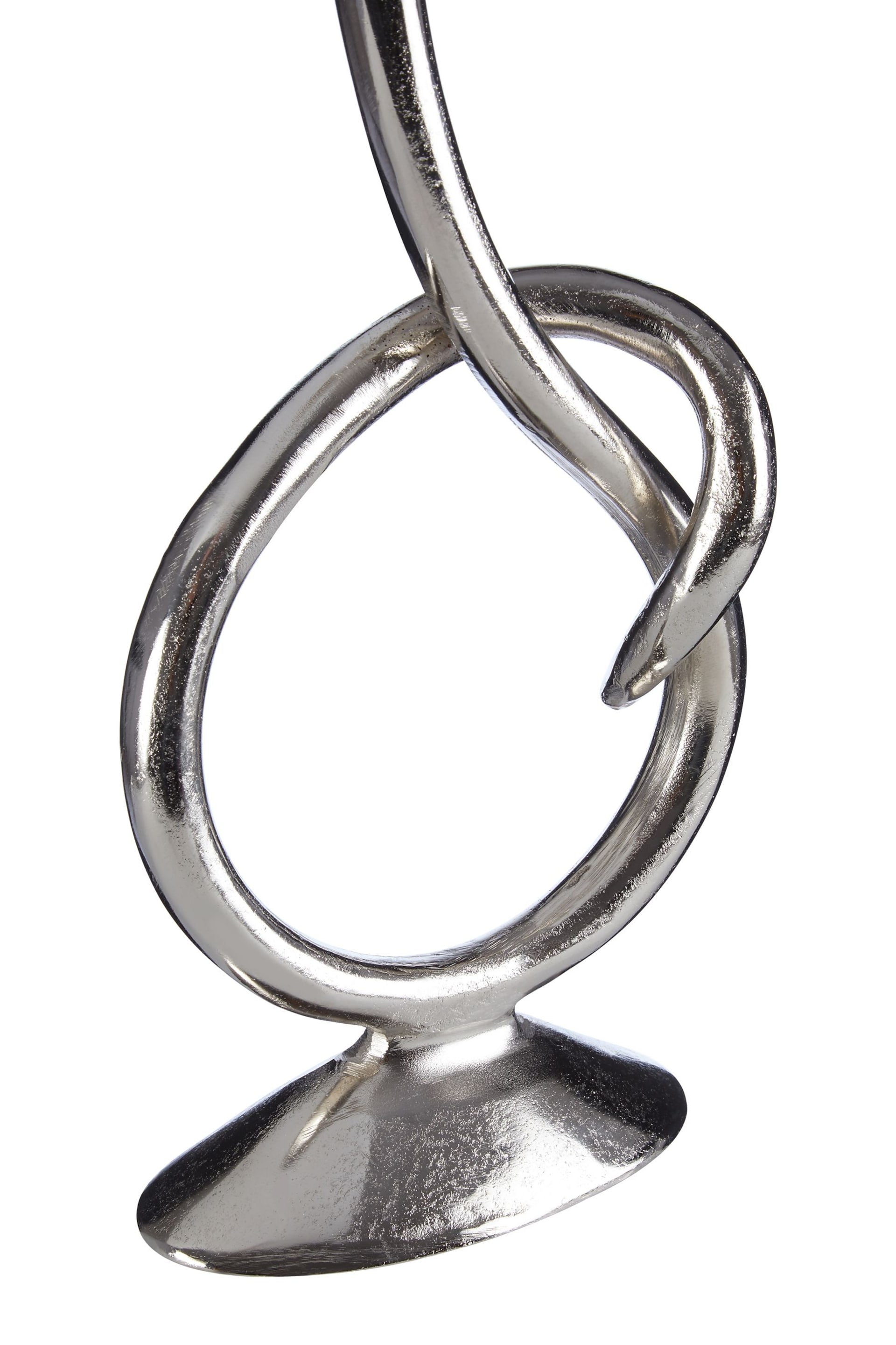 Fifty Five South White Twist Candle Holder - Image 4 of 4