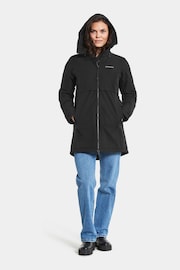 Didriksons Helle Wns Parka 5 Black Jacket - Image 3 of 5
