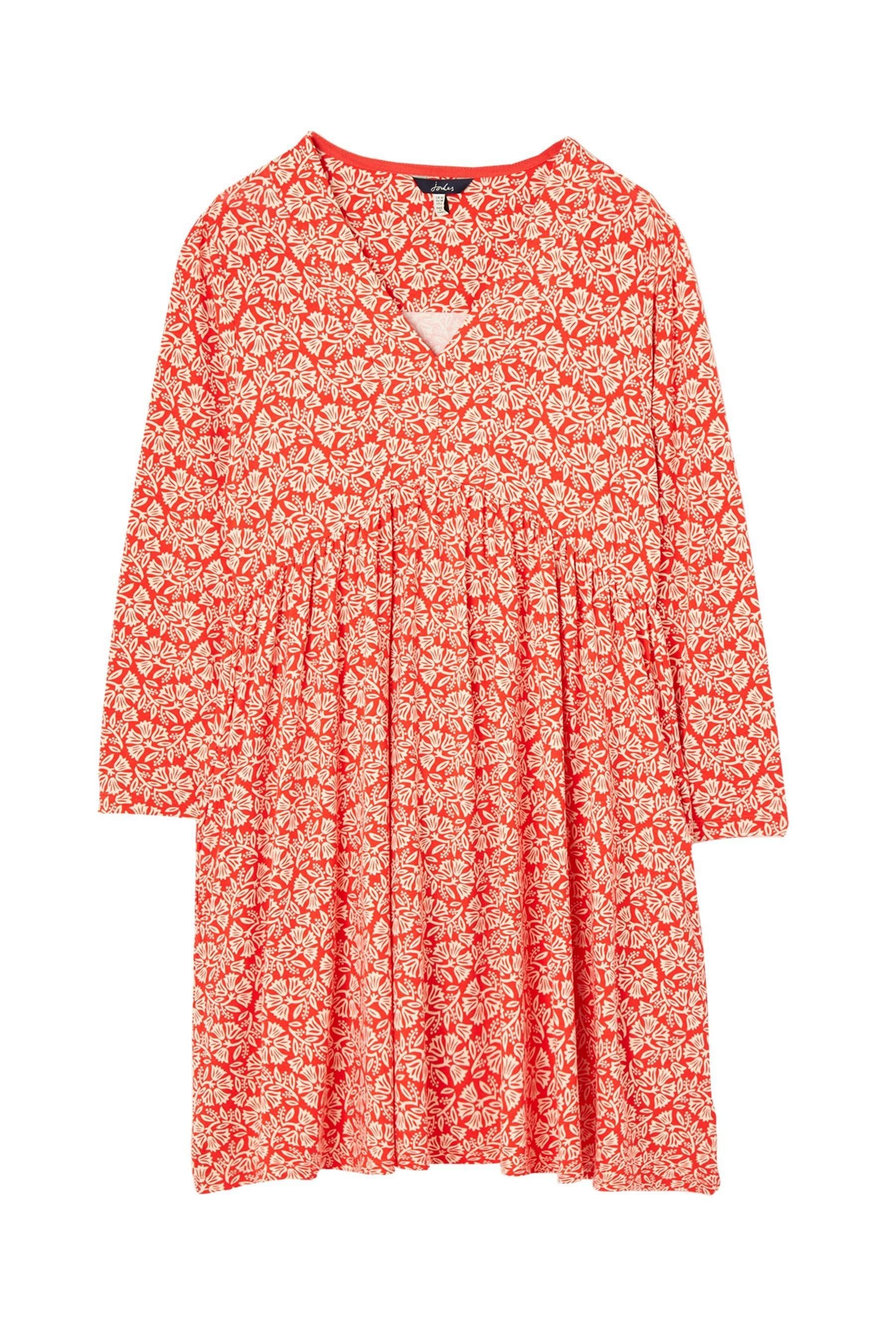 Buy Joules Red Brielle Panel Jersey Tunic from Next Luxembourg