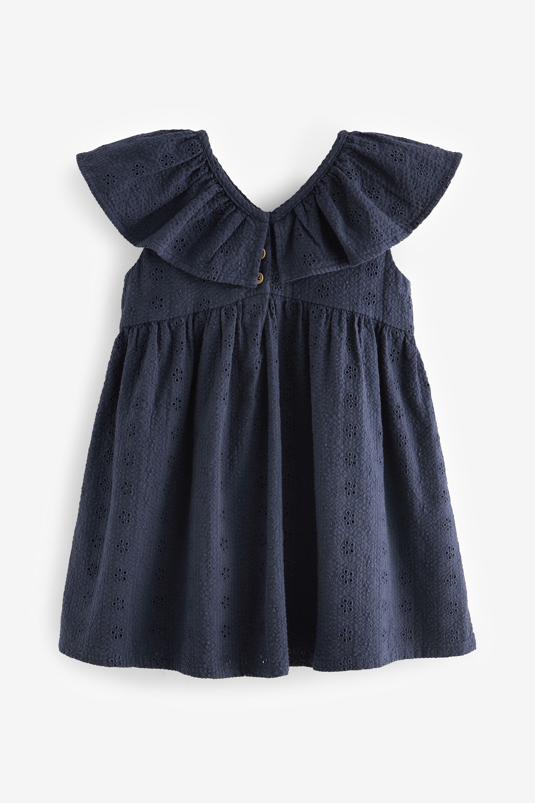 Next navy broderie dress 2025