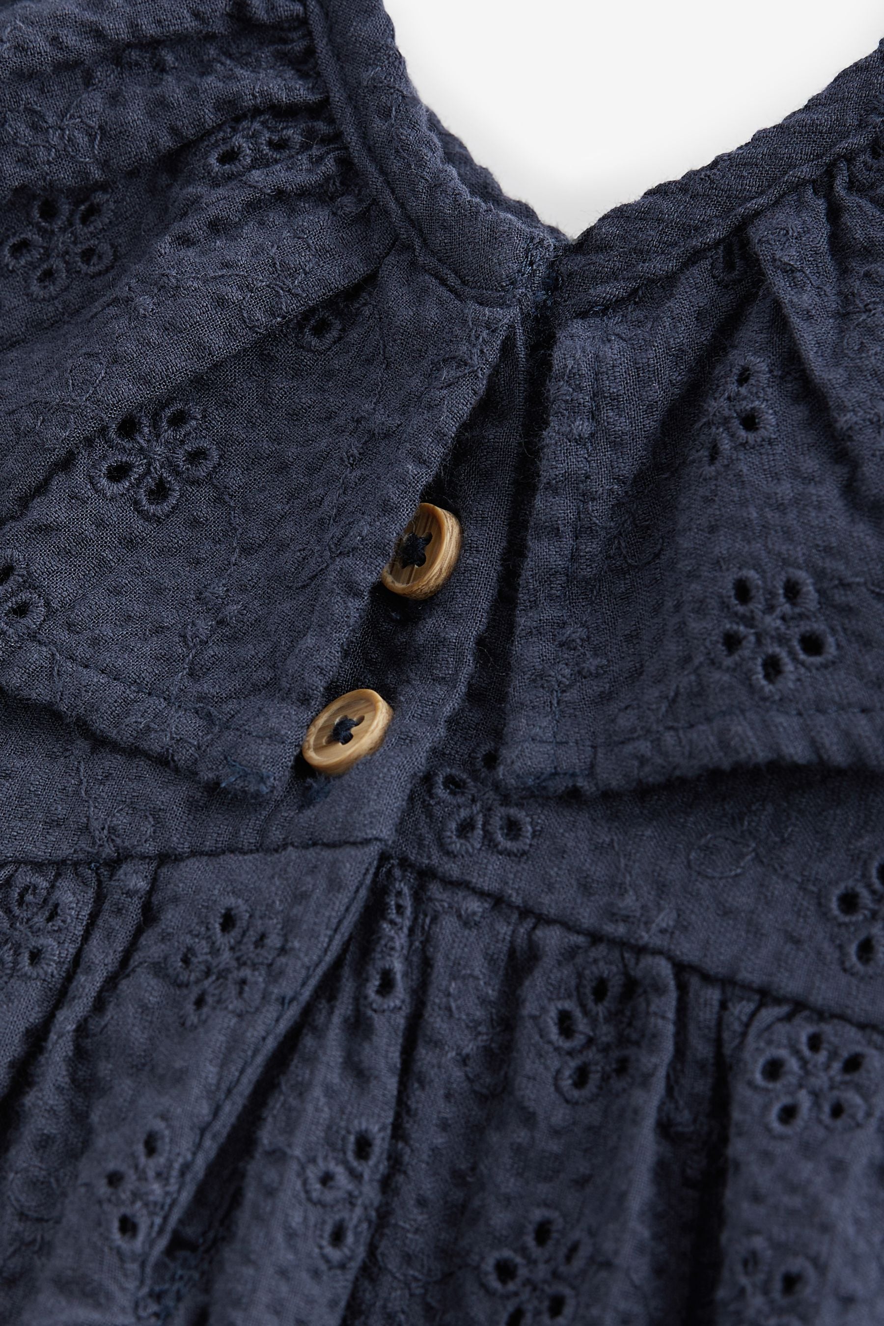 Next navy broderie dress store