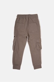 Angel & Rocket Grey Brown Pocket Frank Cargo Joggers - Image 5 of 6