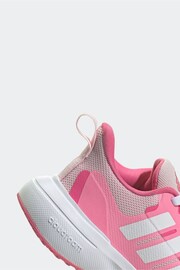 adidas Pink Sportswear Fortarun 2.0 Cloudfoam Lace Trainers - Image 8 of 9