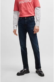 HUGO 708 Slim Fit Comfort Stretch Denim Jeans - Image 1 of 5