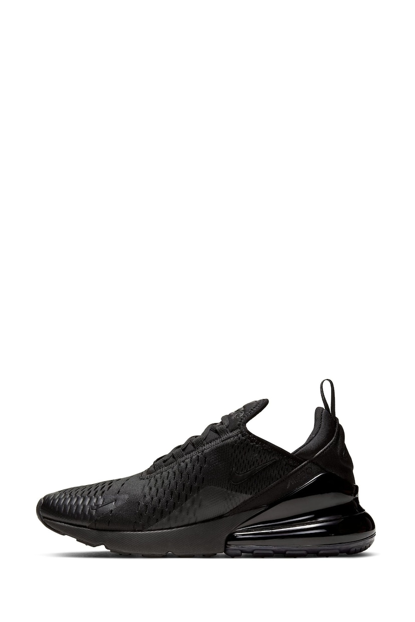 Nike Black Air Max 270 Trainers - Image 4 of 10