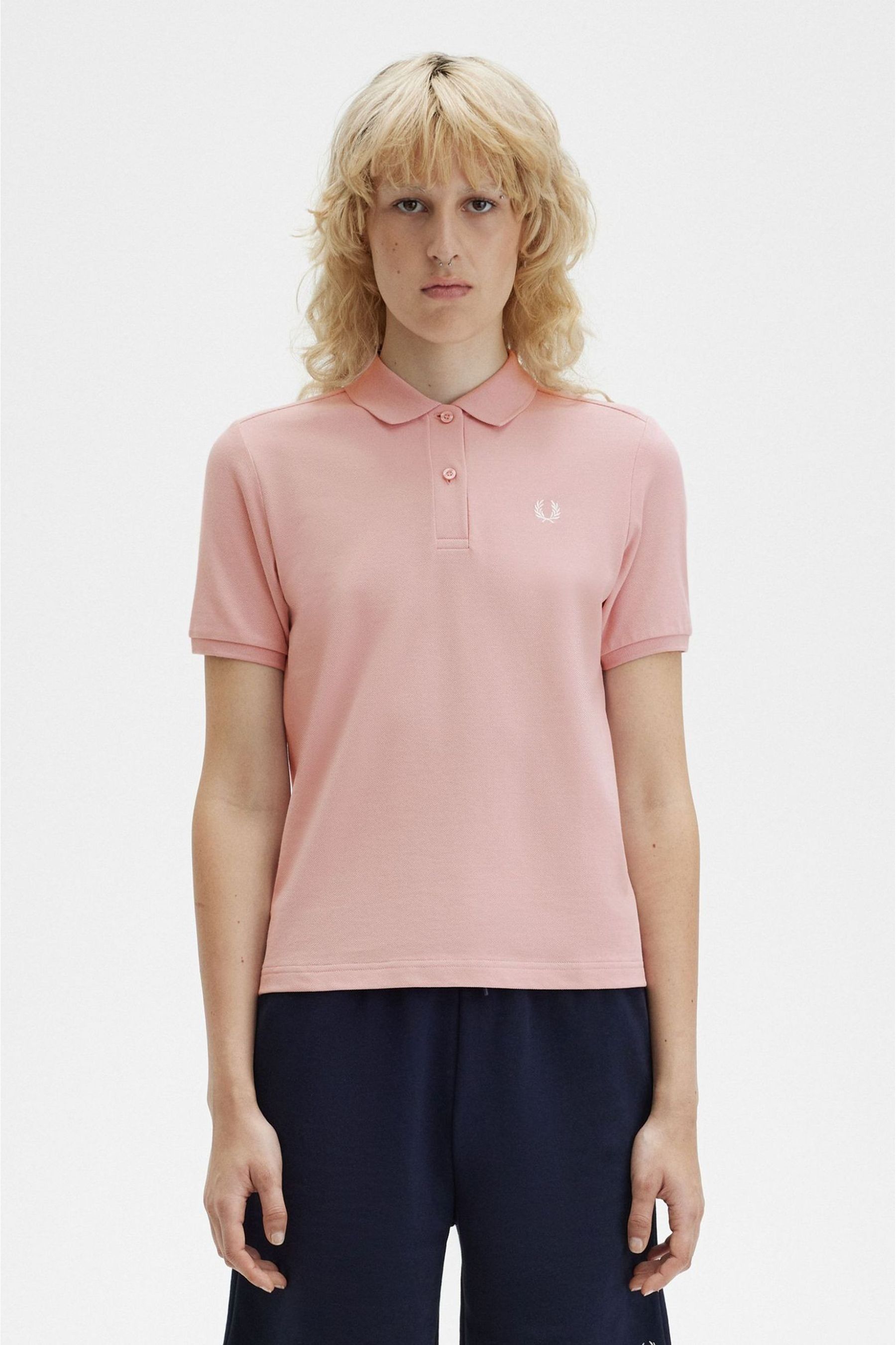 Buy Polo Fred Perry Rose uni pour femme from Next Luxembourg