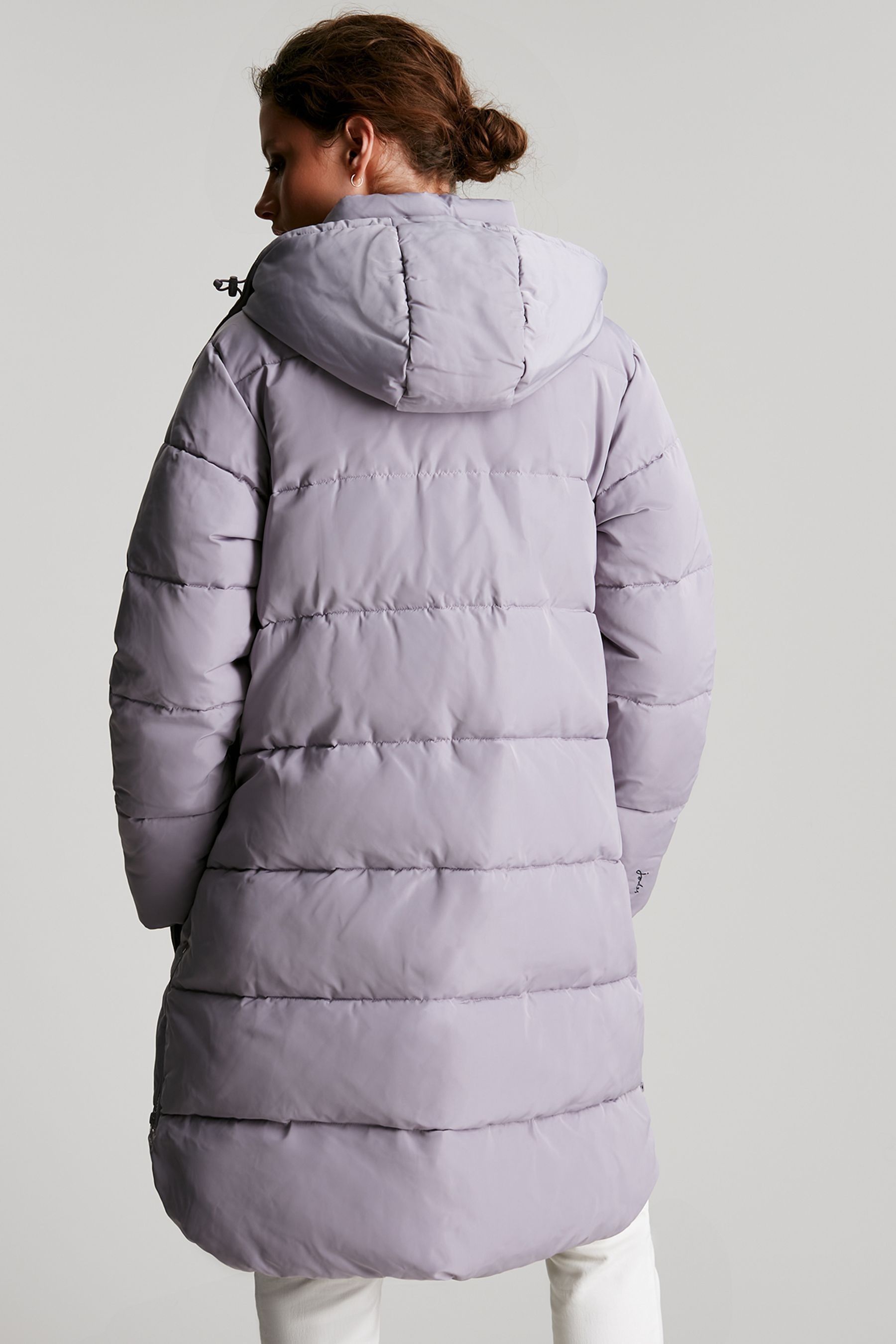 Joules purple coat hot sale