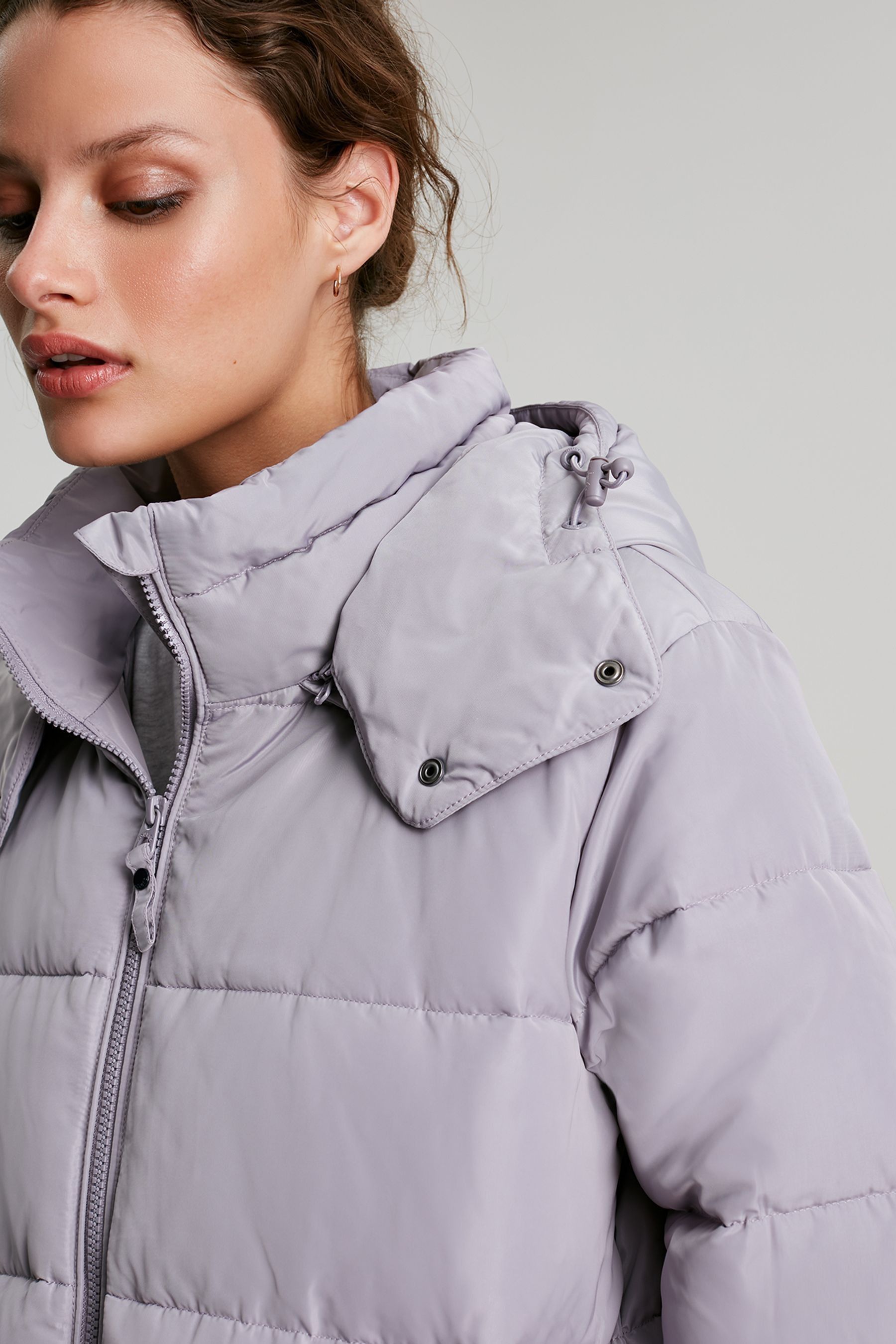 Buy Joules Purple Whitwell Mid Length Puffer Coat from Next Lithuania