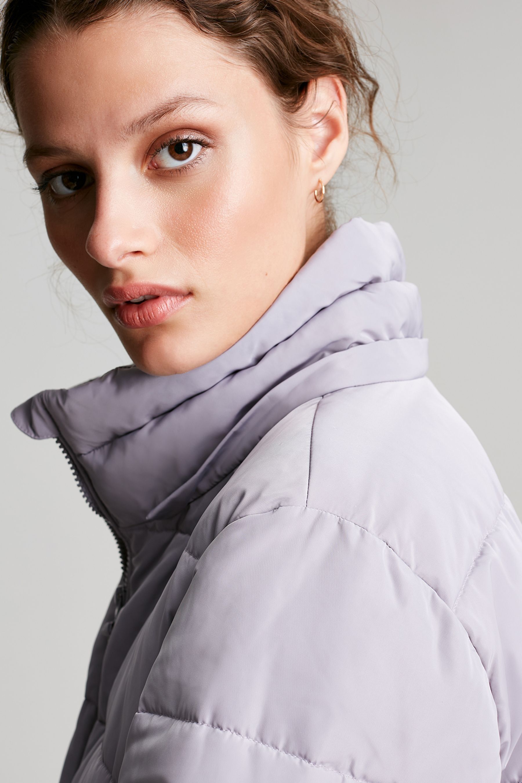 Purple joules coat shop